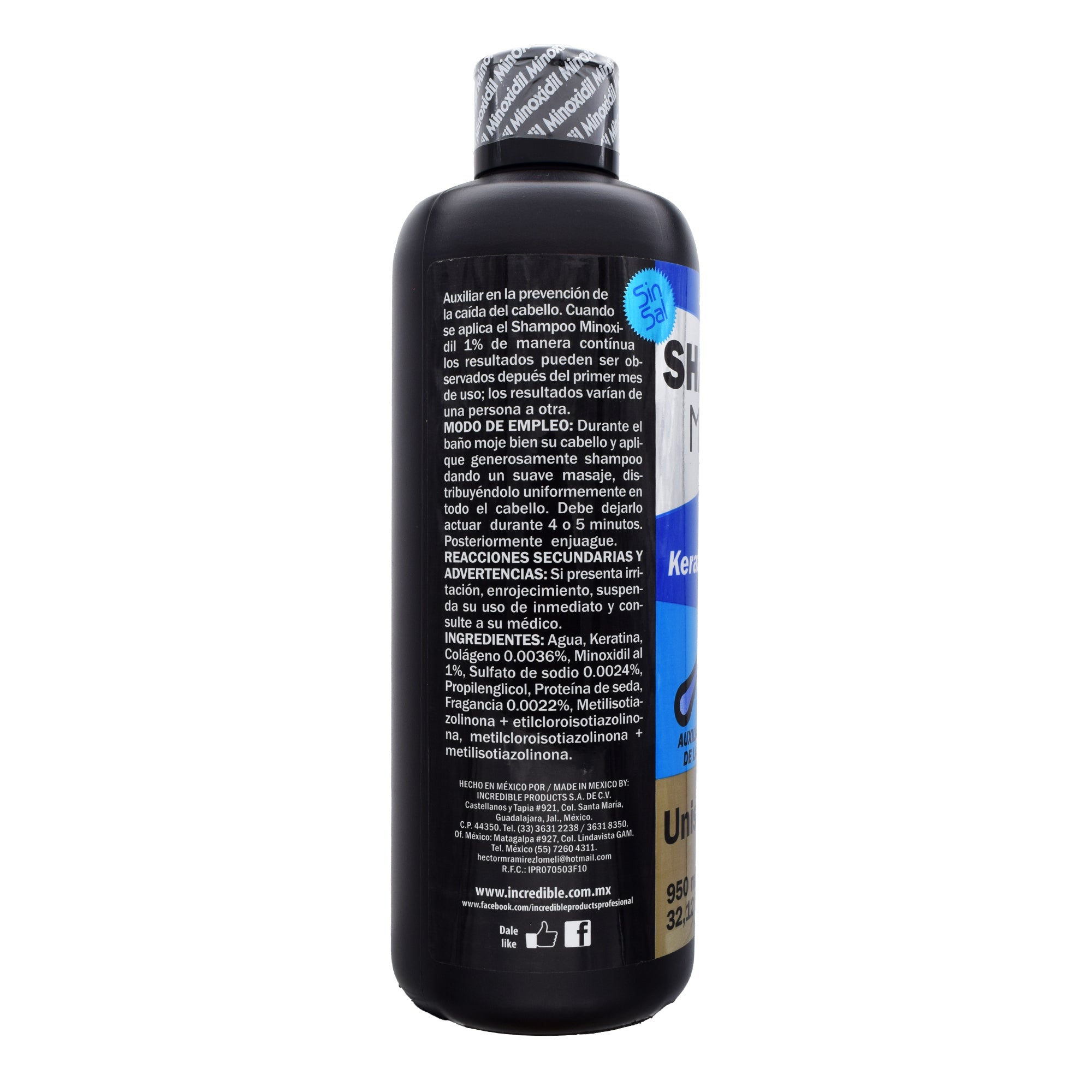 Shampoo Minoxidil 950 Ml