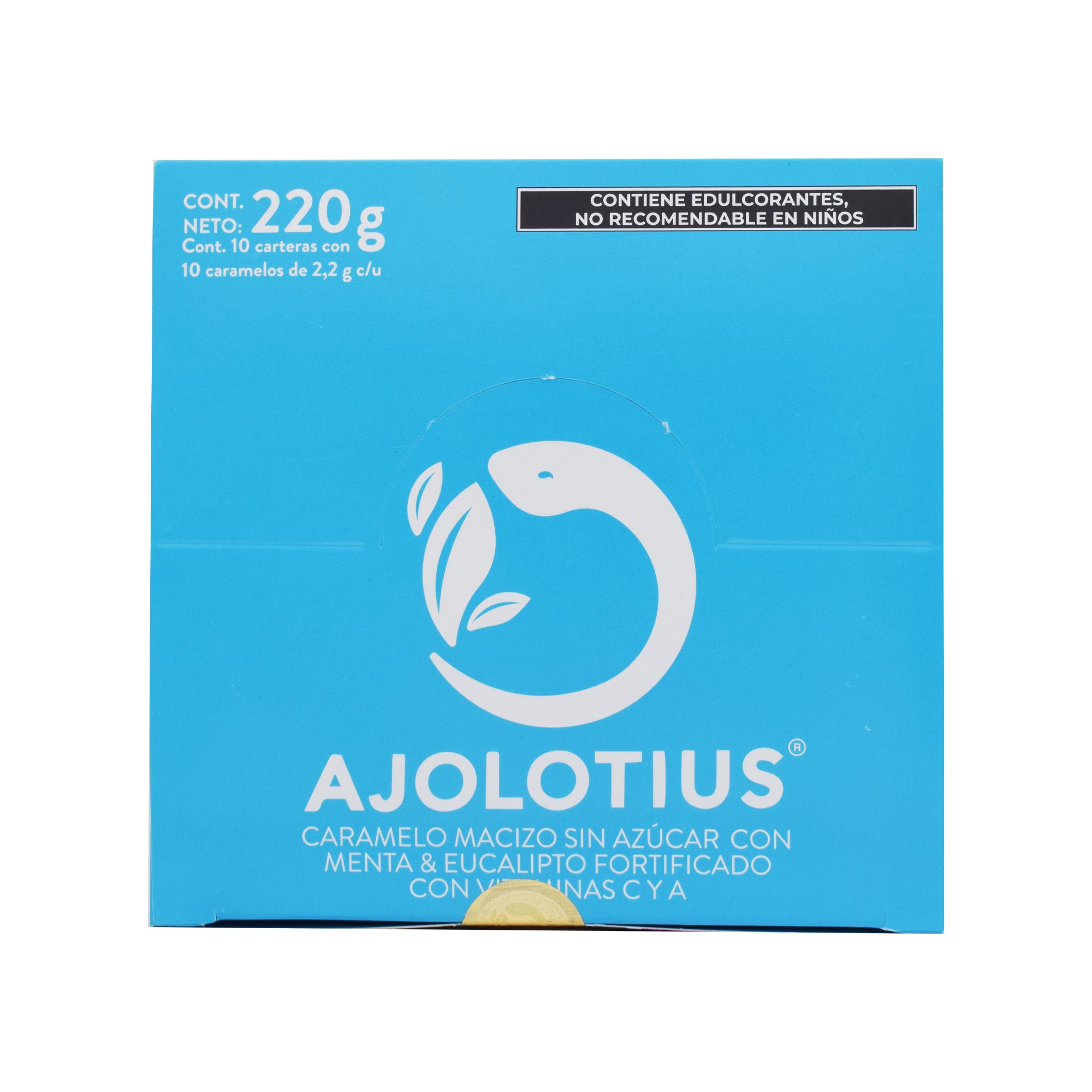 Pastillas Refrescantes Menta Eucalipto 22 G (Paquete 10)