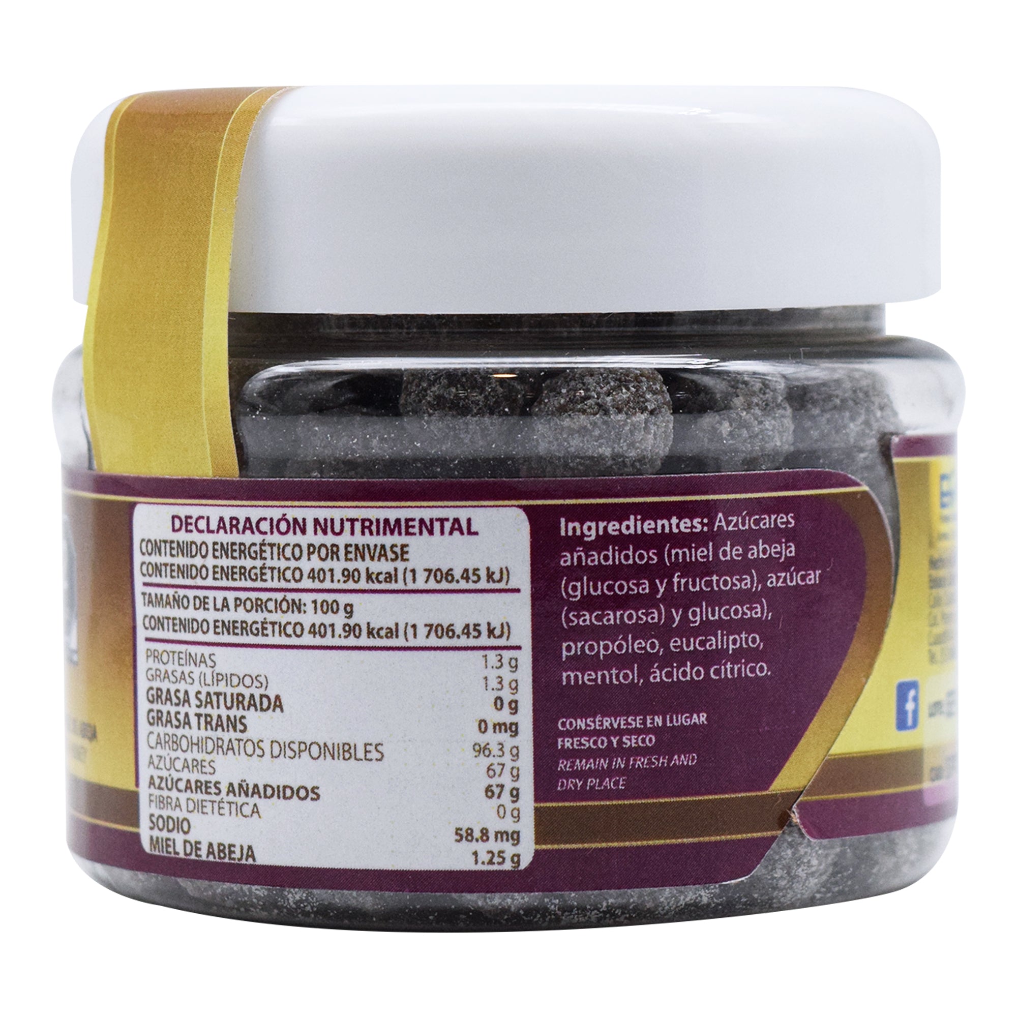 Caramelo De Propoleo Y Eucalipto 100 G