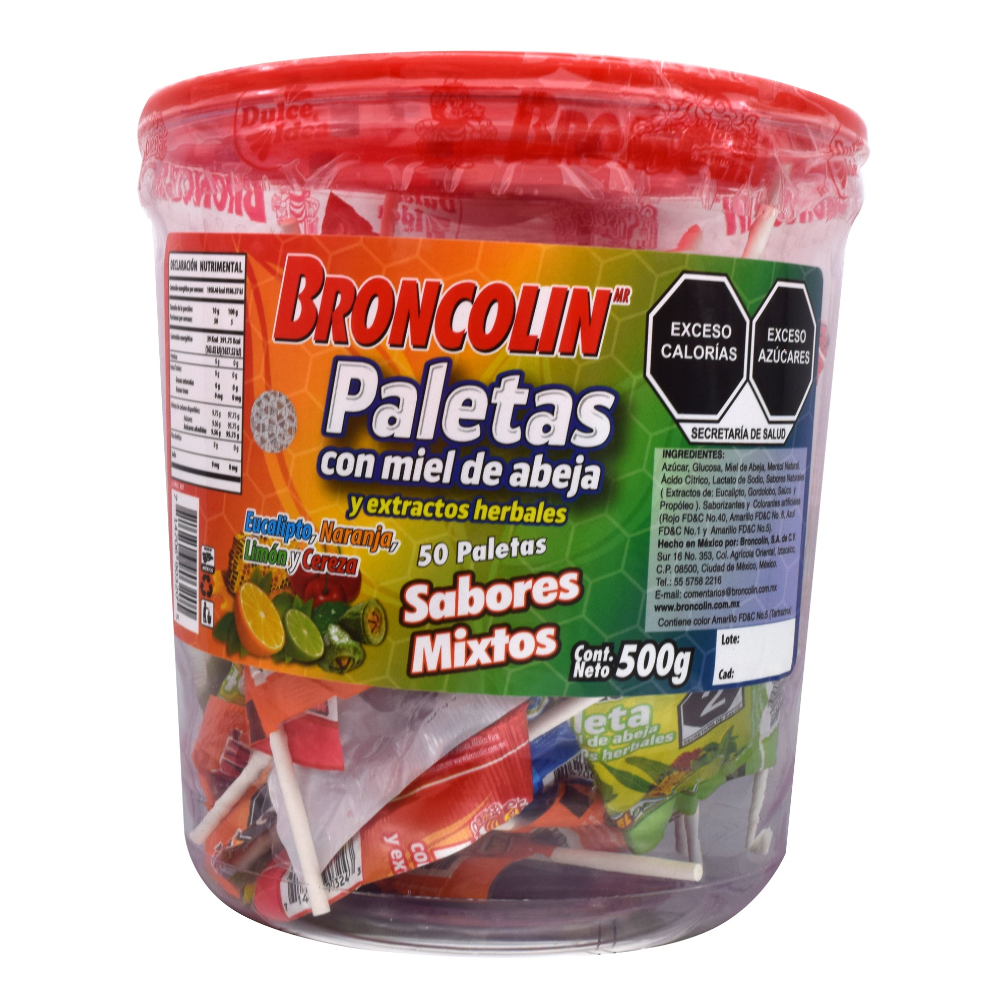 Paleta 30G Varios Sabores (Paquete 50)