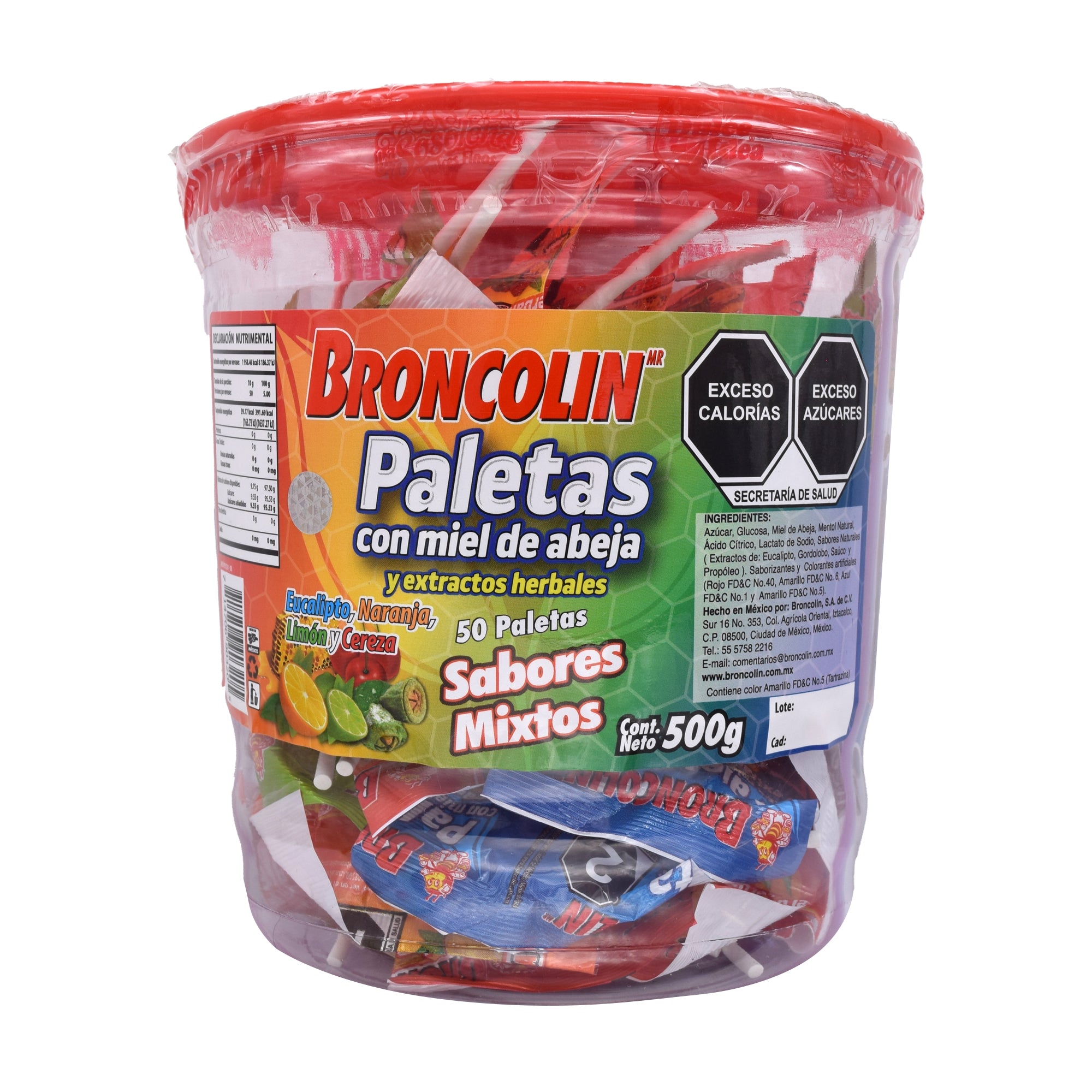 Paleta 30G Varios Sabores (Paquete 50)