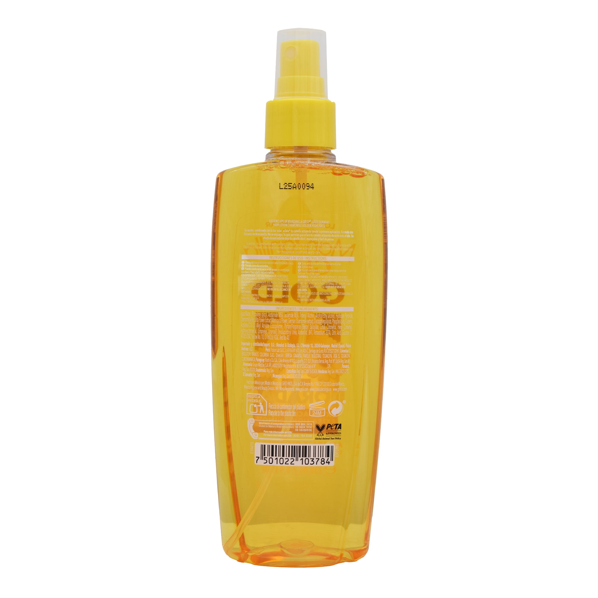 Locion Capilar Manzanilla 250 Ml