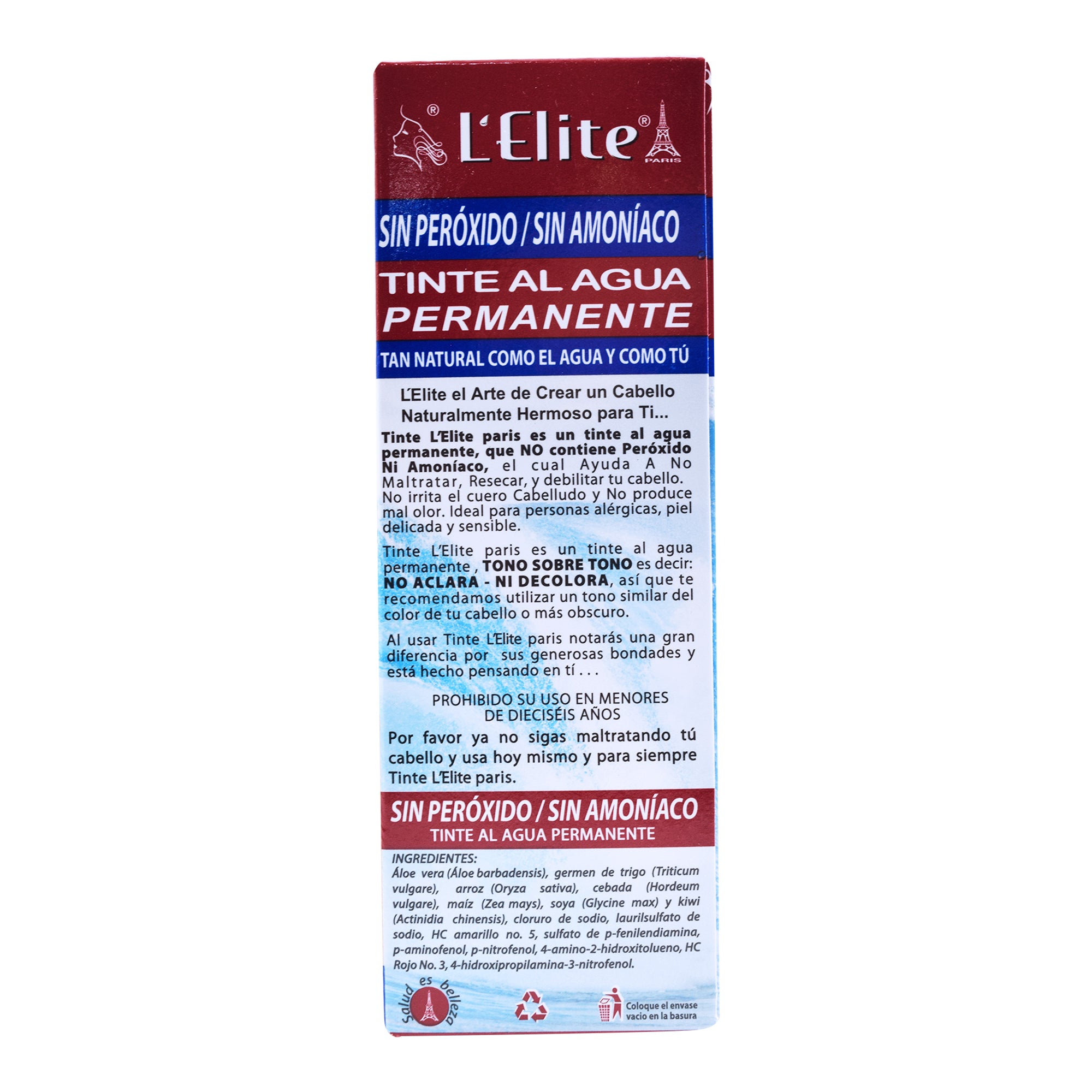 Tinte Castano Mediano Rojizo 10 G