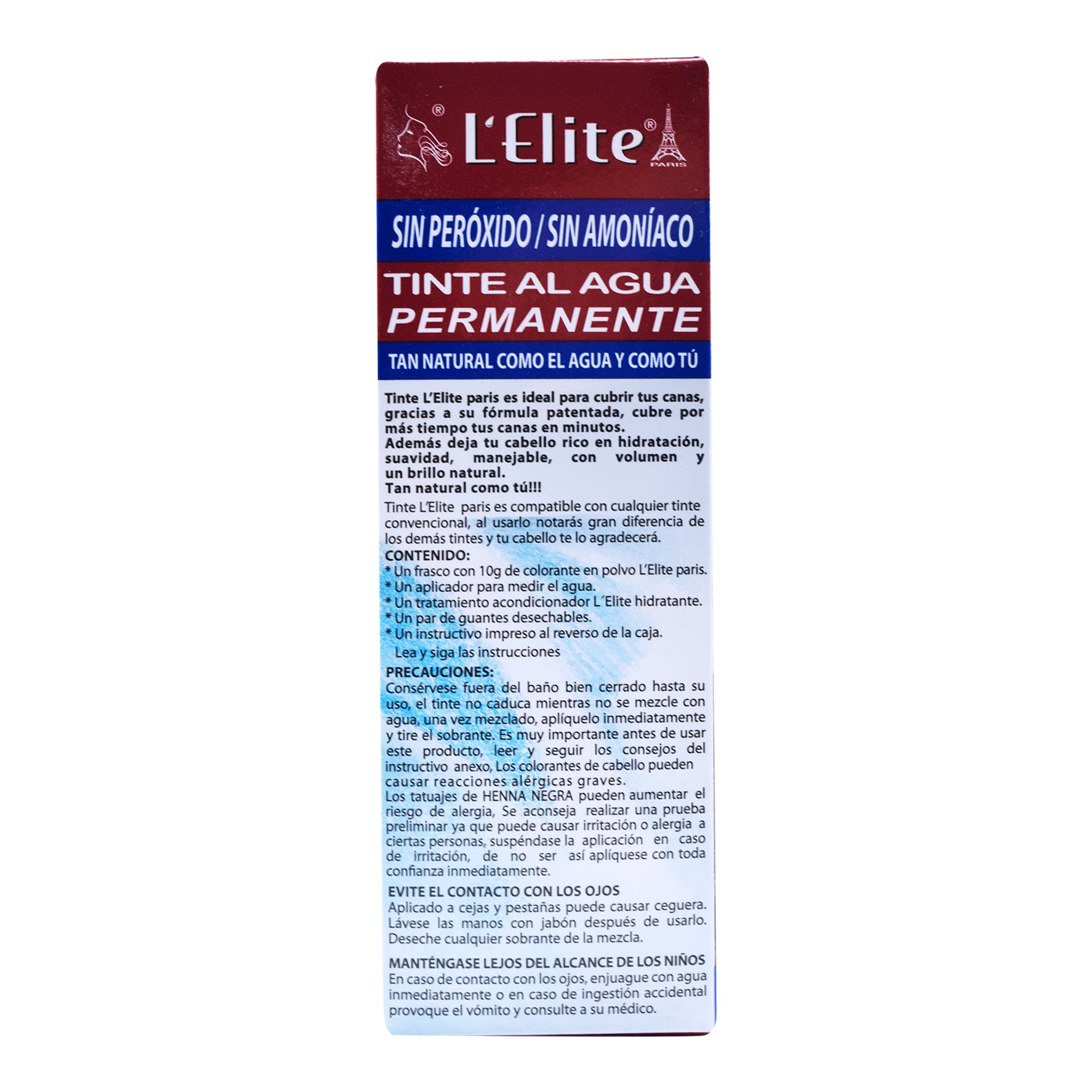 Tinte Castano Mediano Rojizo 10 G