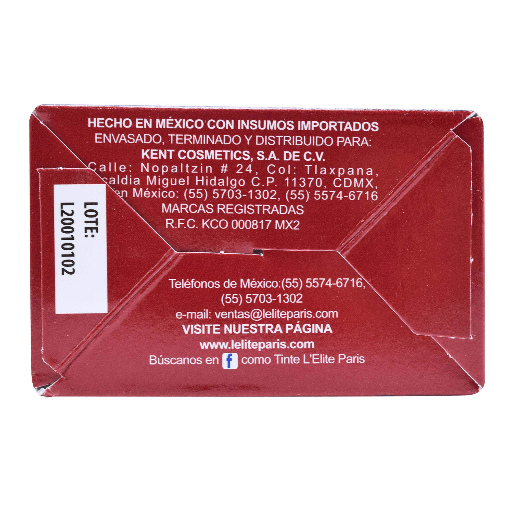Tinte Castano Mediano Rojizo 10 G