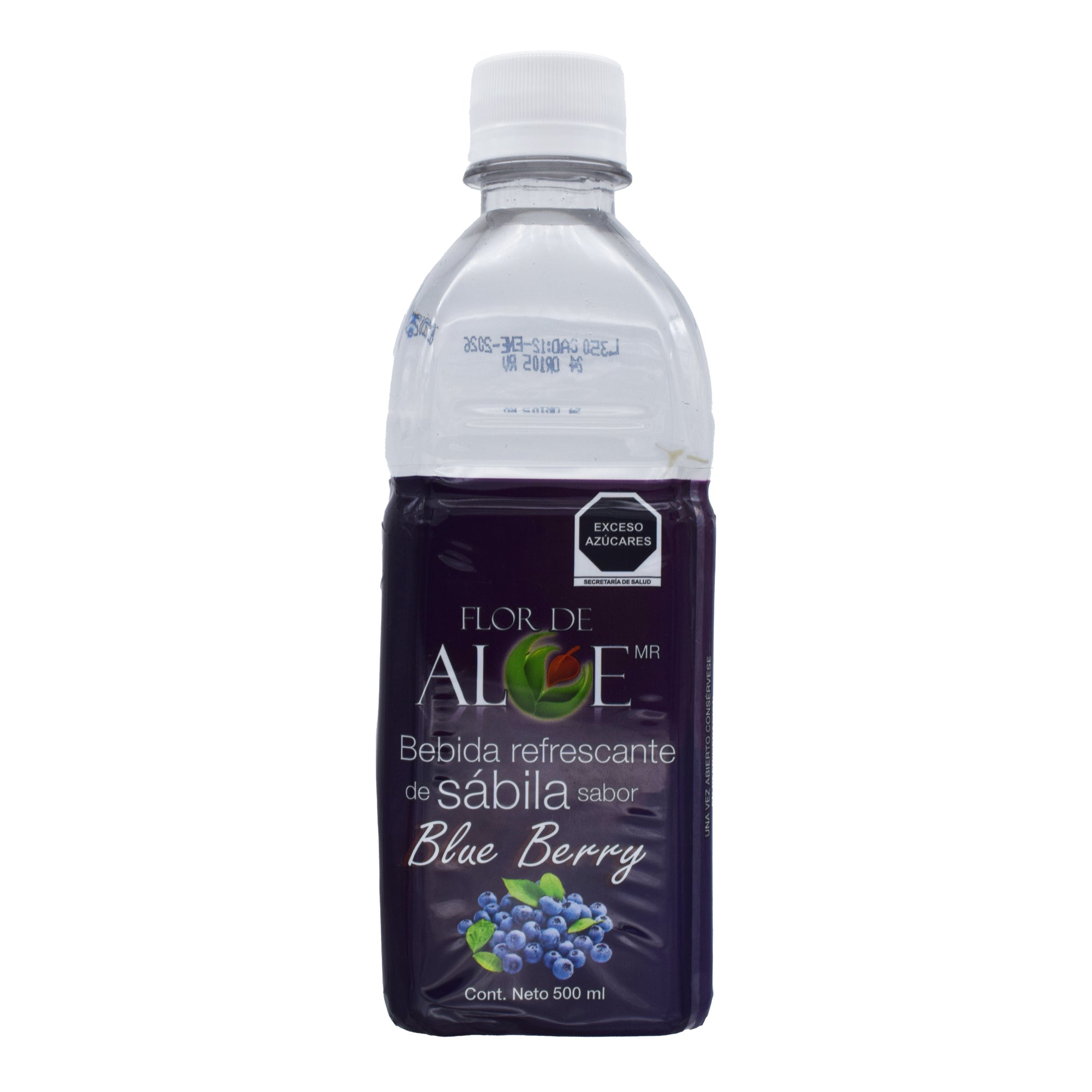 Bebida Con Trozos De Sabila Sab Blue Berry 500 Ml