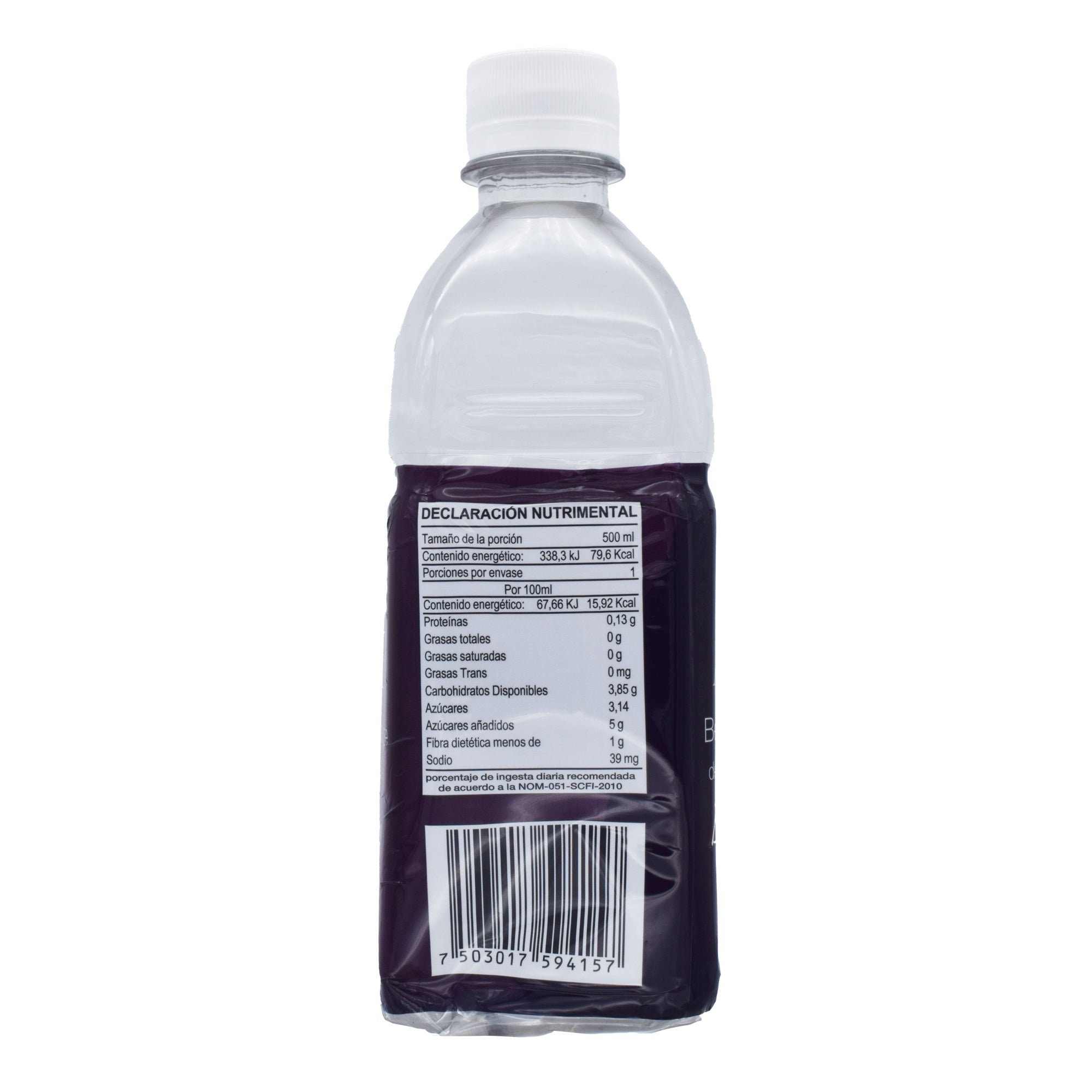 Bebida Con Trozos De Sabila Sab Blue Berry 500 Ml