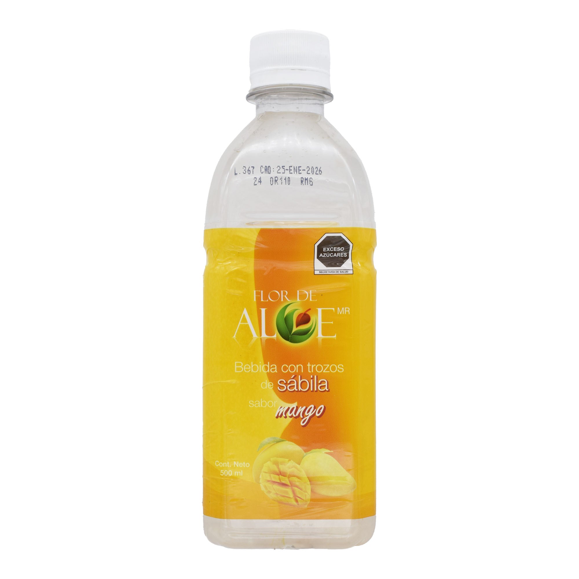 Bebida Con Trozos De Sabila Sab Mango 500 Ml