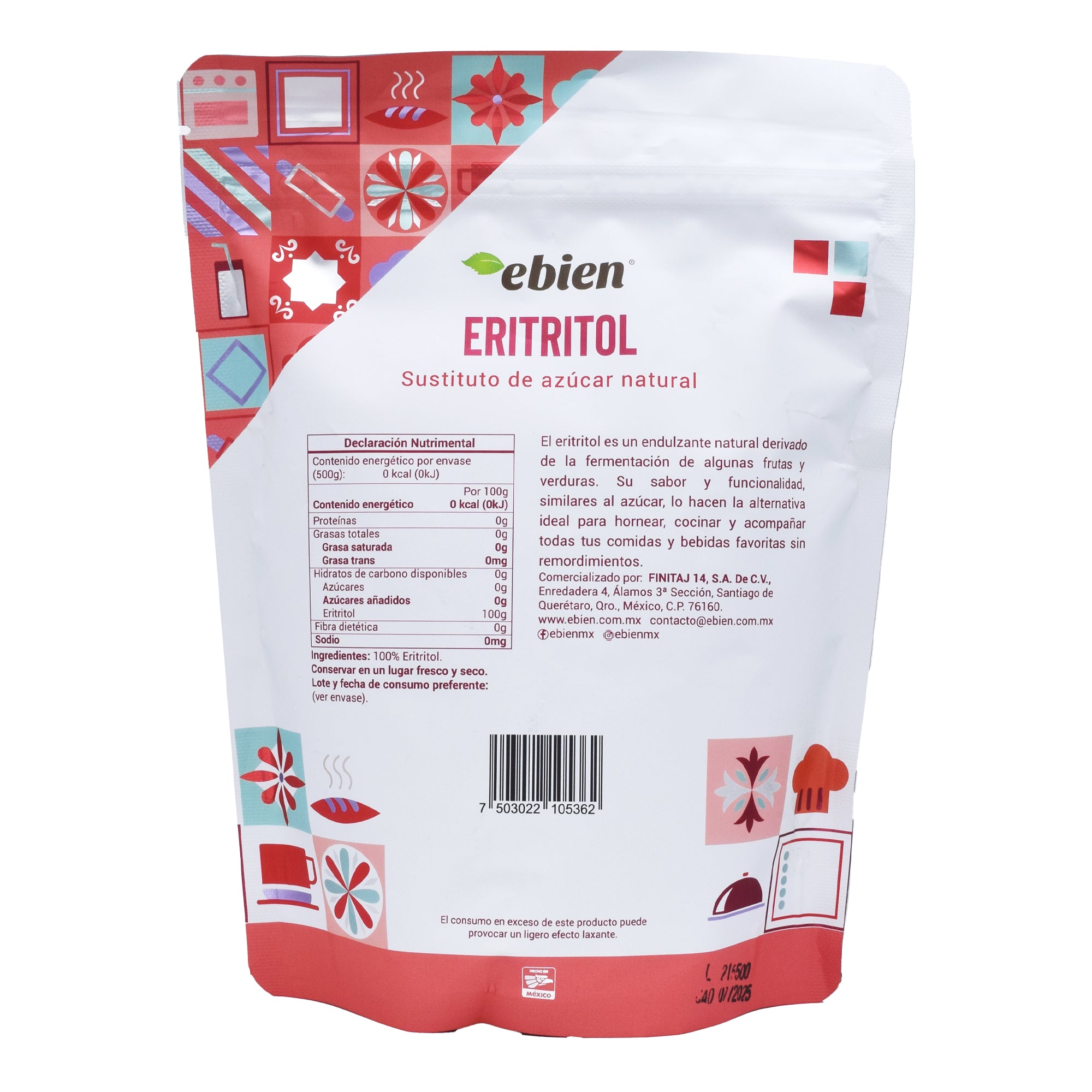 Eritritol 500 G