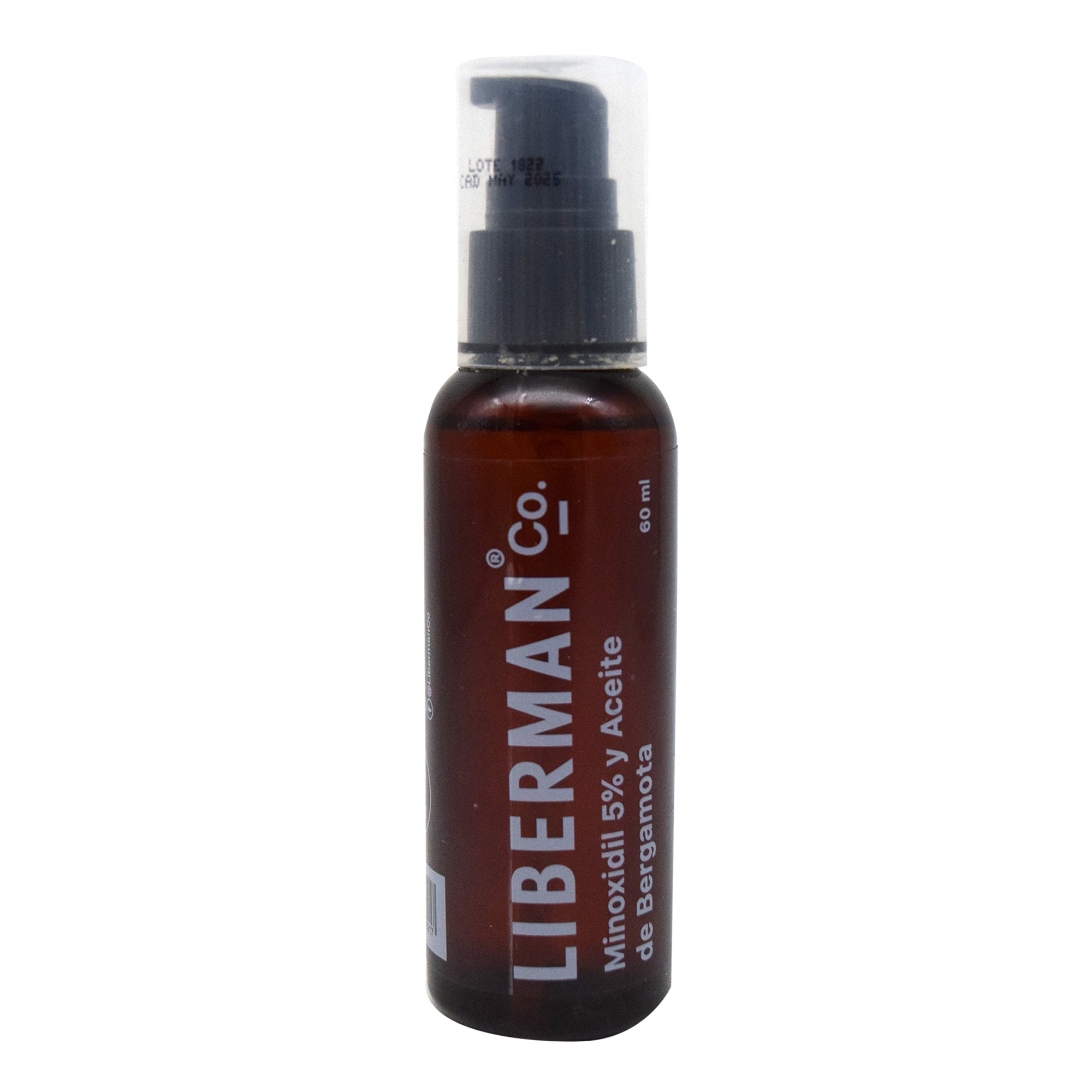 Minoxidil 5% Y Aceite De Bergamota 60 Ml
