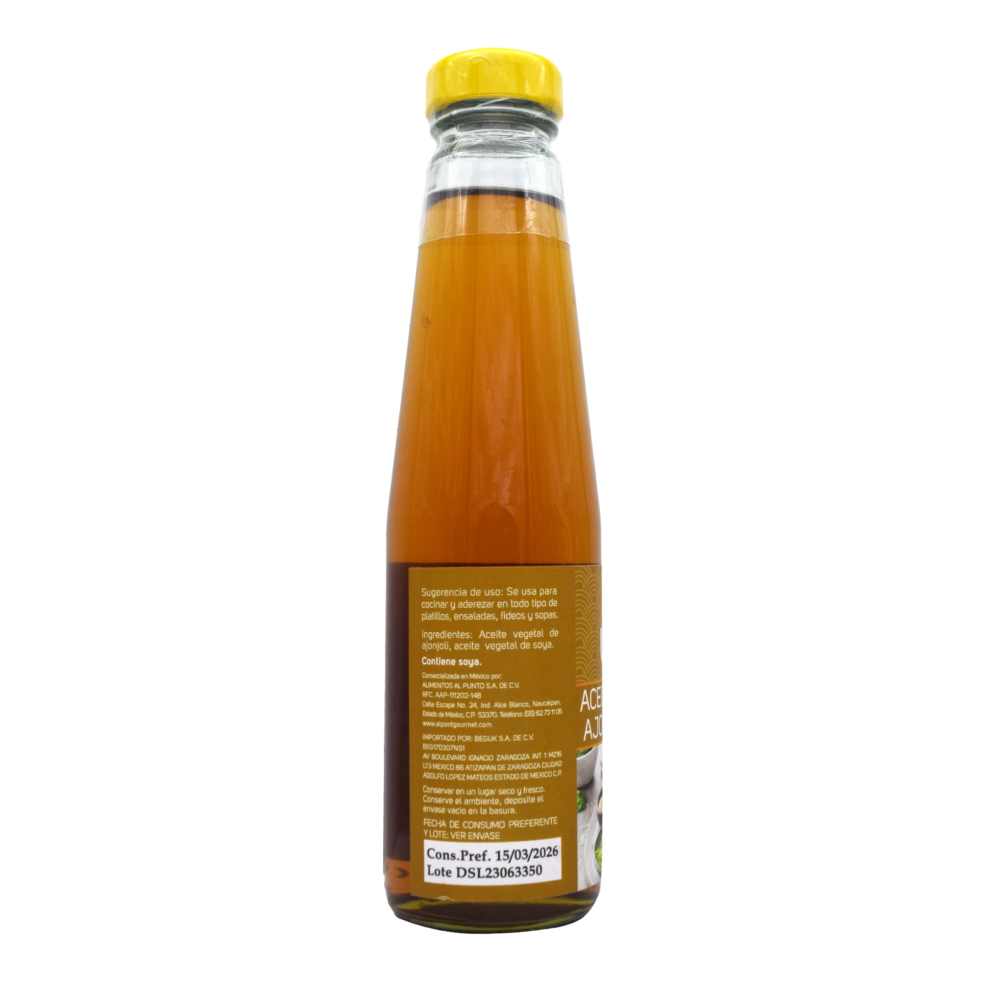 Aceite Ajonjoli Soya 250 Ml