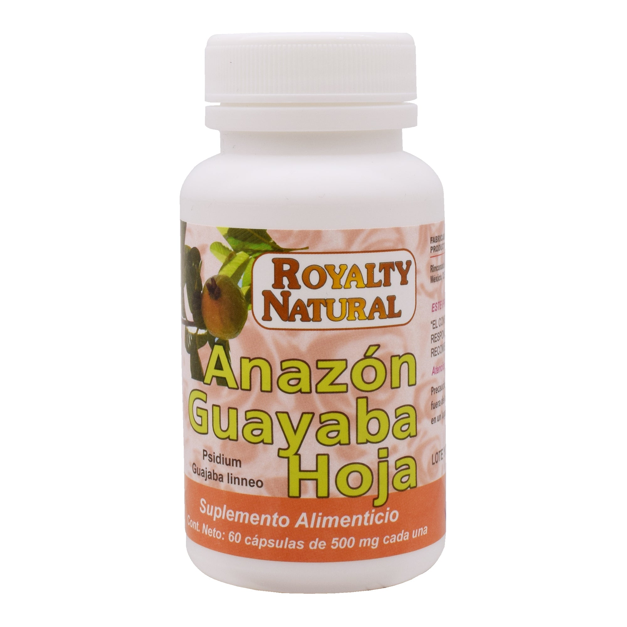 Hoja De Guayaba 60 Cap