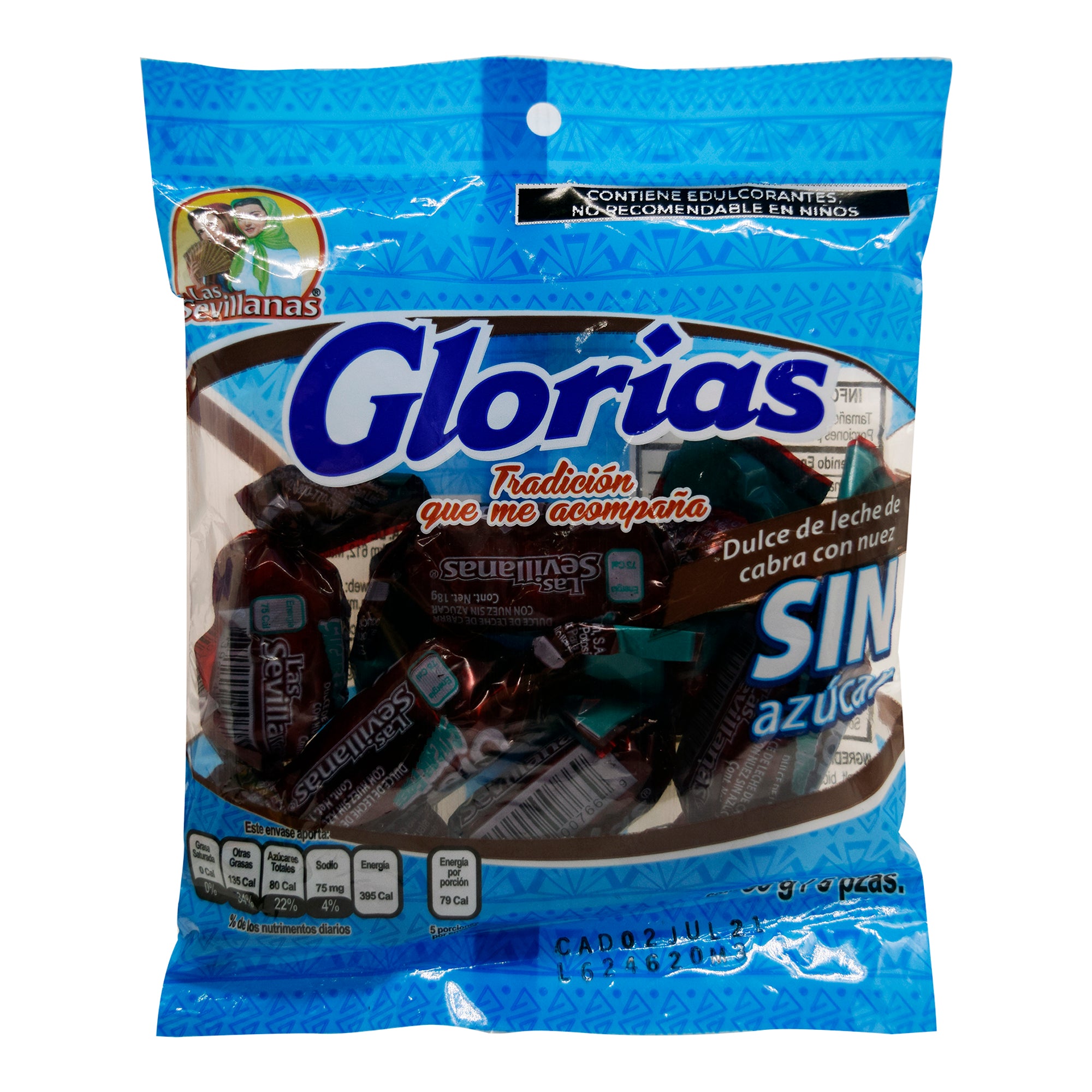 Gloria sugar free 90 g