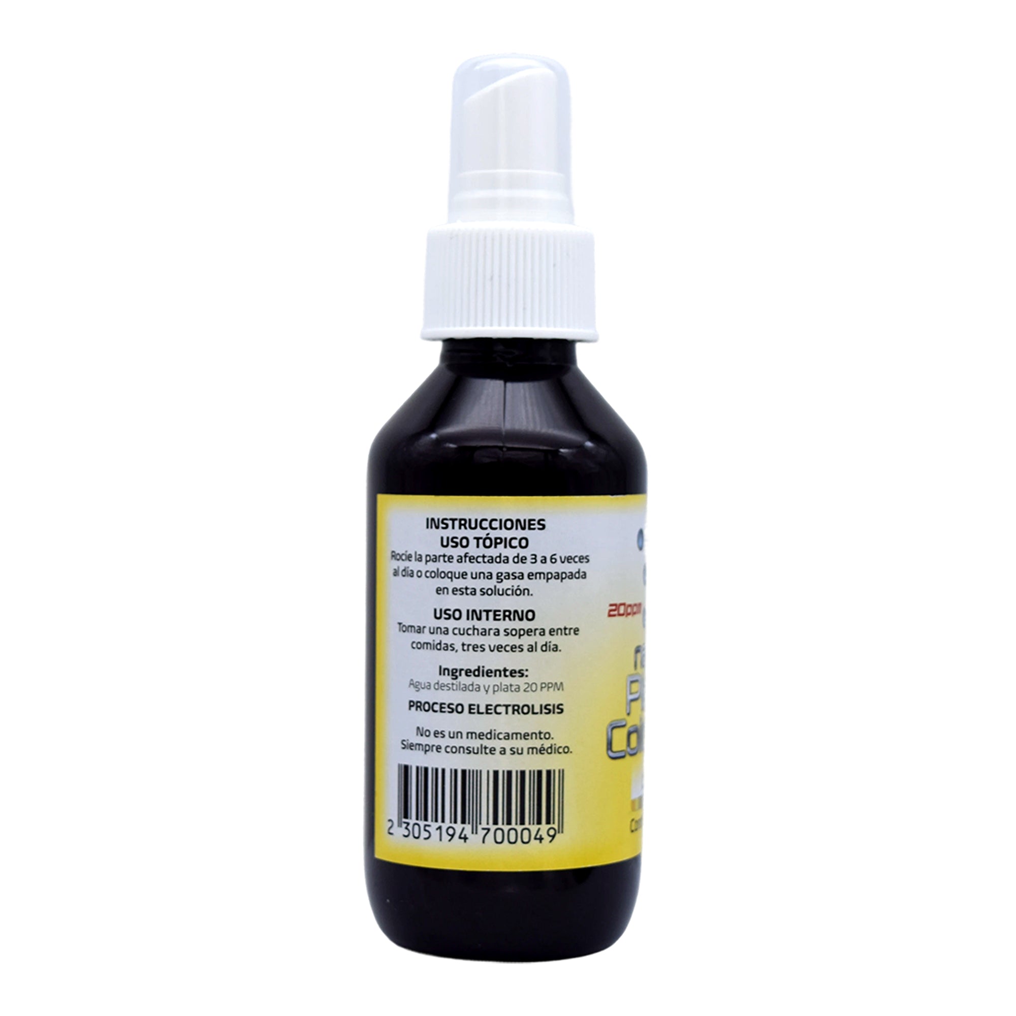 Nano Plata Coloidal 125 Ml