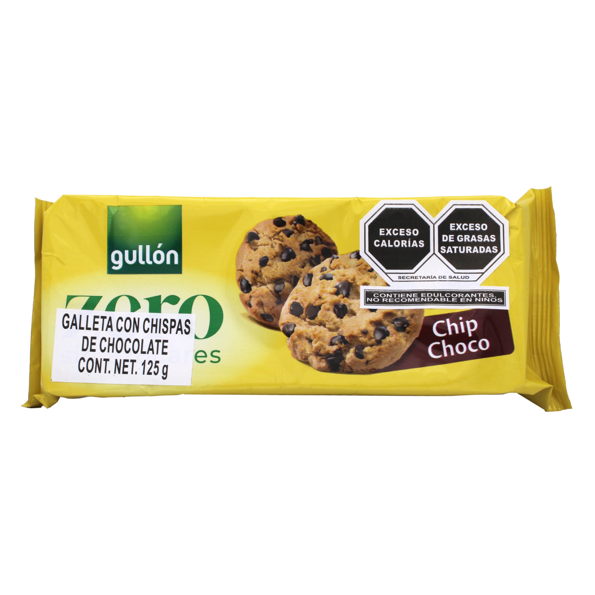 Galleta Choco Chips Sin Azucar 125 G
