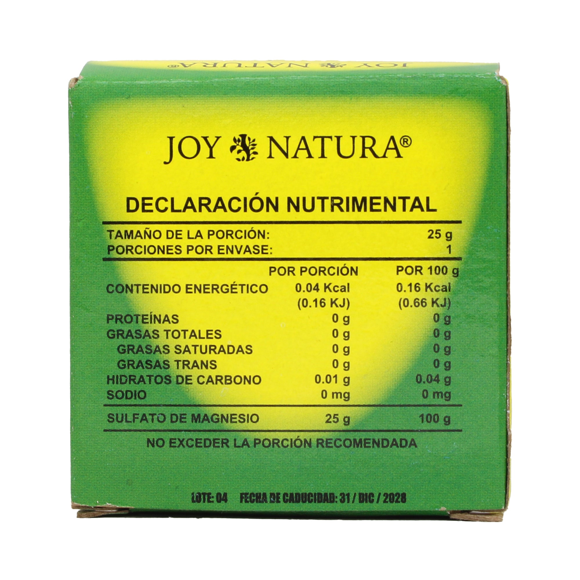 Sales De Epsom 25 G