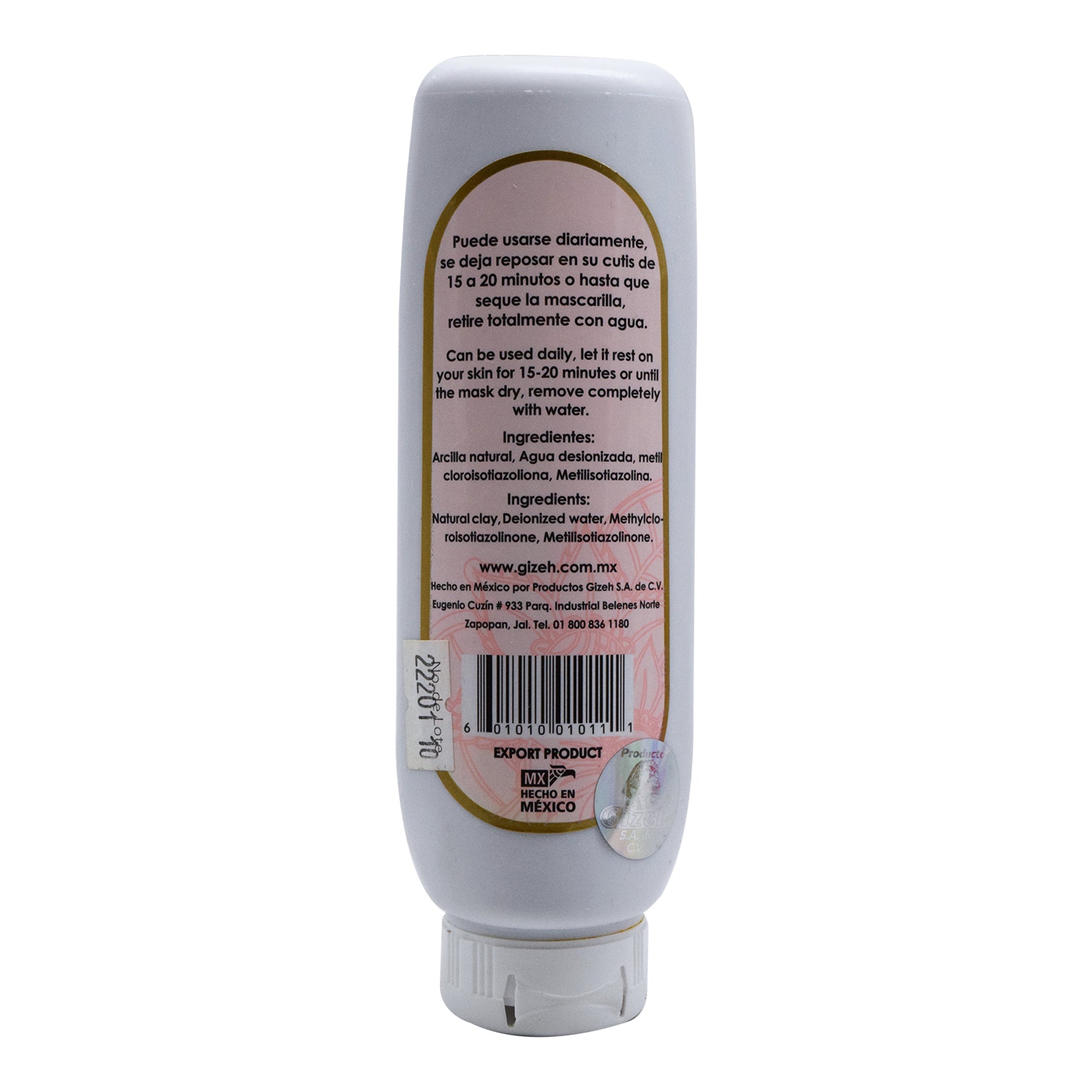 Mascarilla De Arcilla Rosa Tubo 230 G