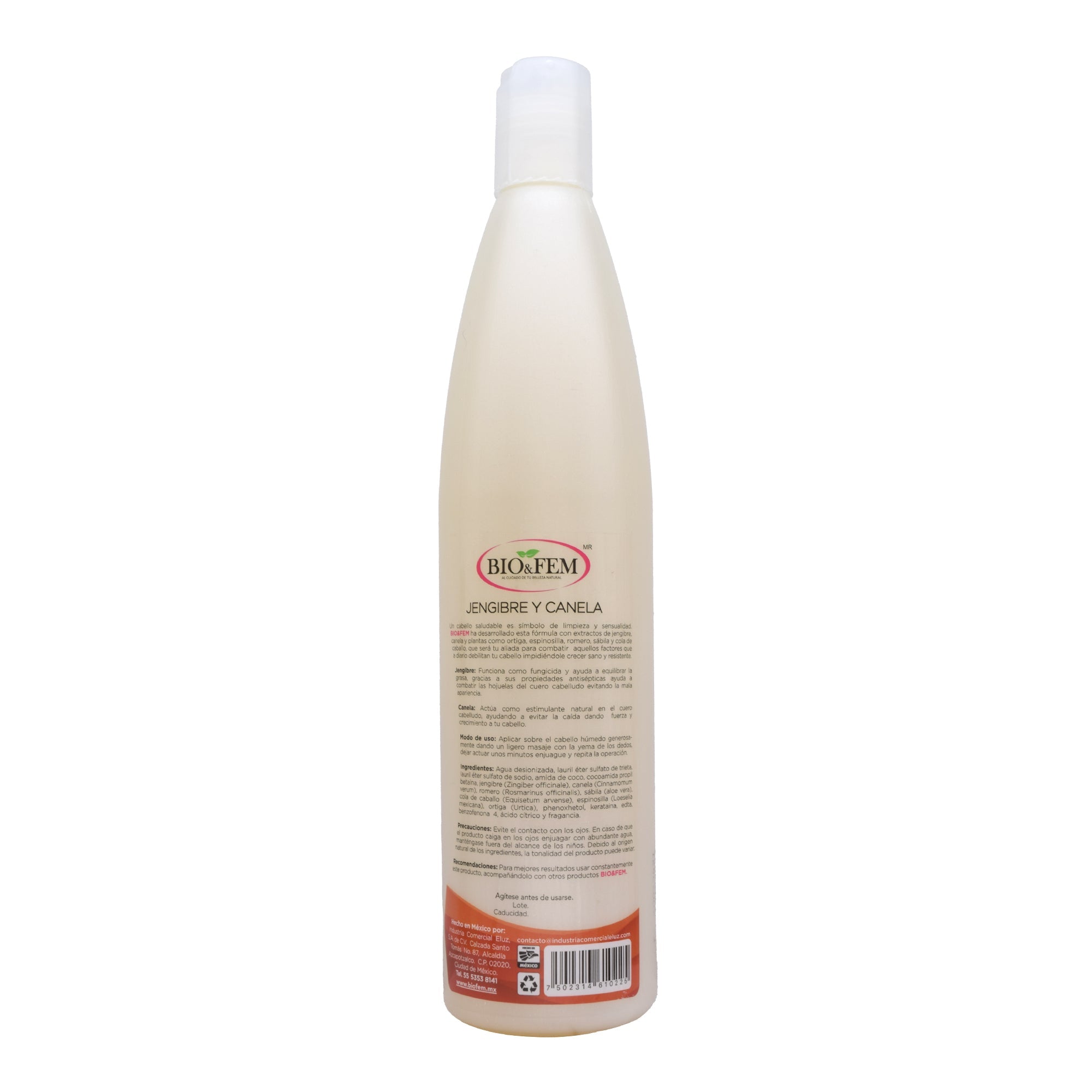 Shampoo Jengibre Canela 500 Ml