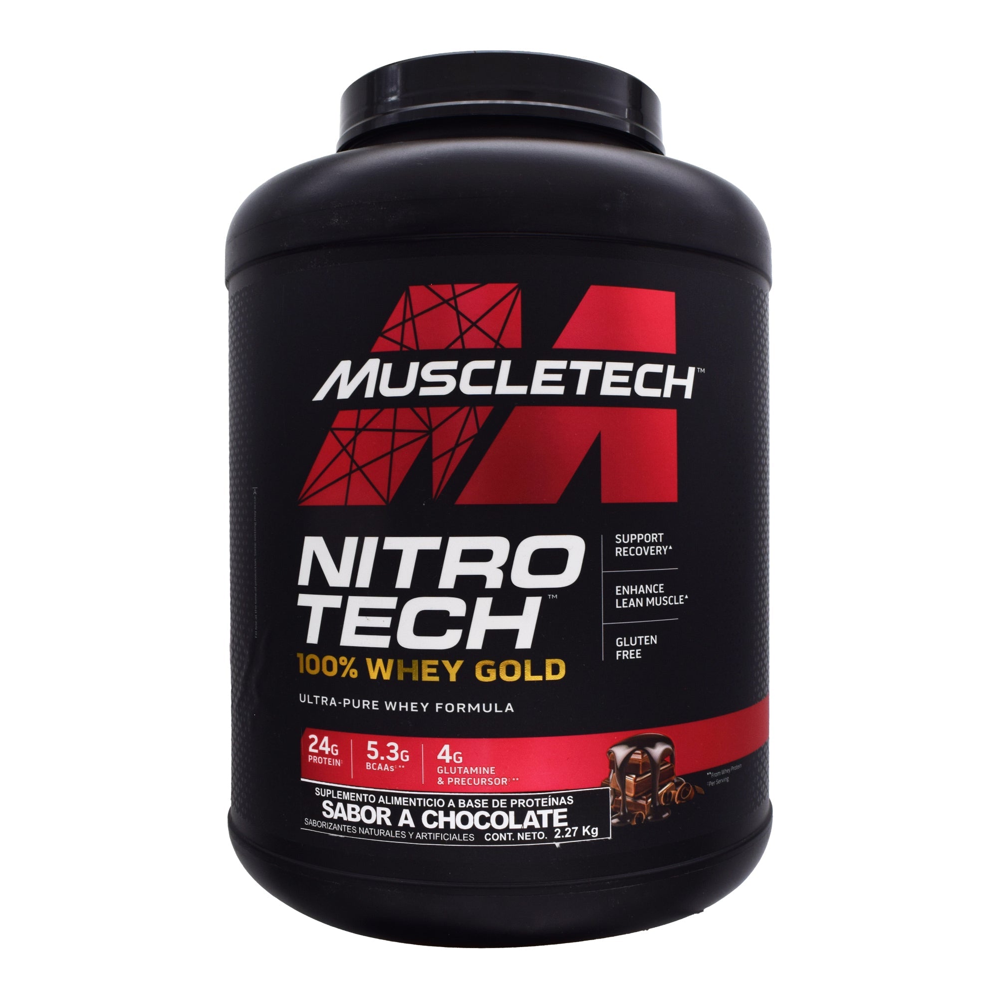 Nitro Tech 100% Whey Gold Chocolate 2.27 Kg