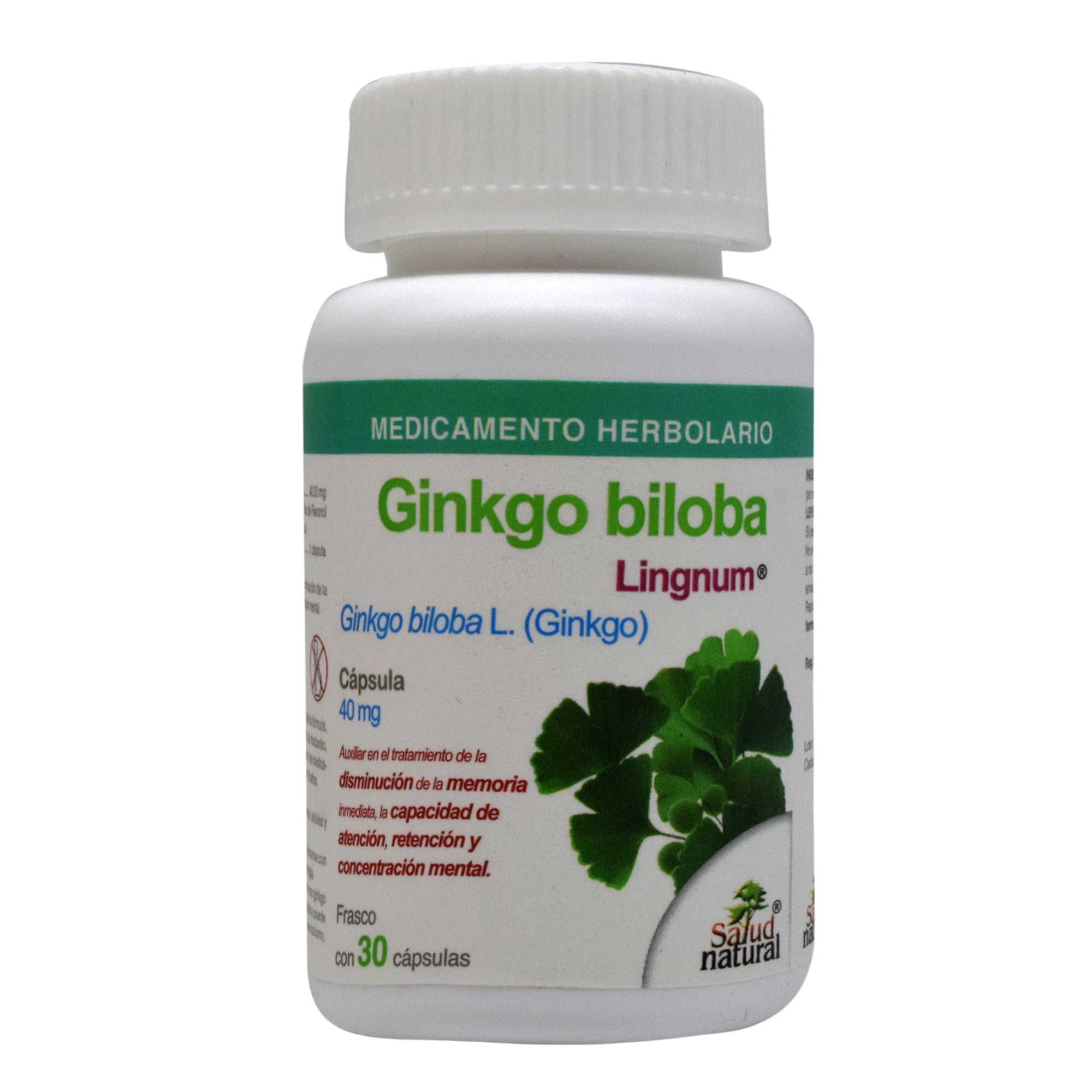 Ginkgo Biloba Lingnum 30 Cap