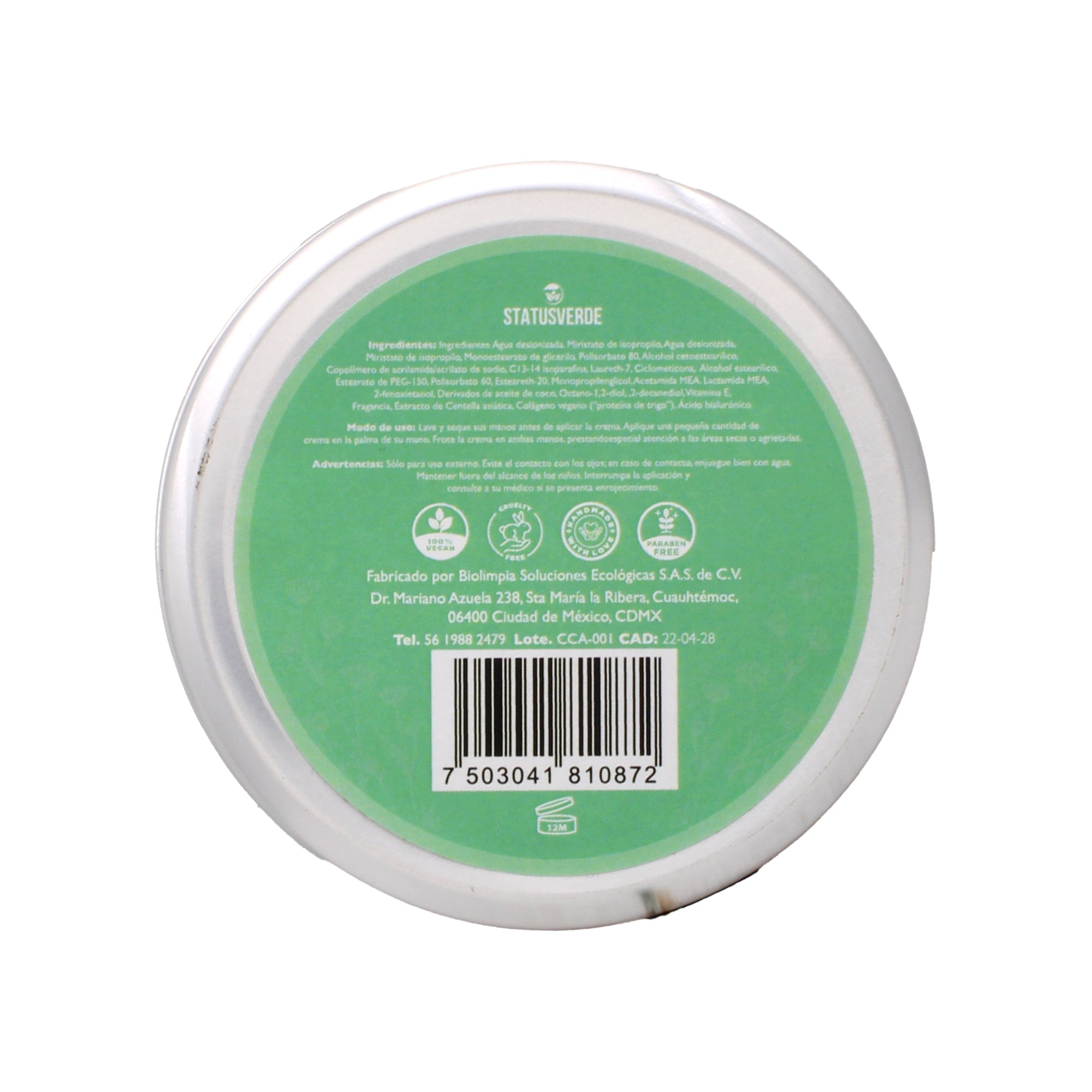 Crema Centella Asiatica 200 G