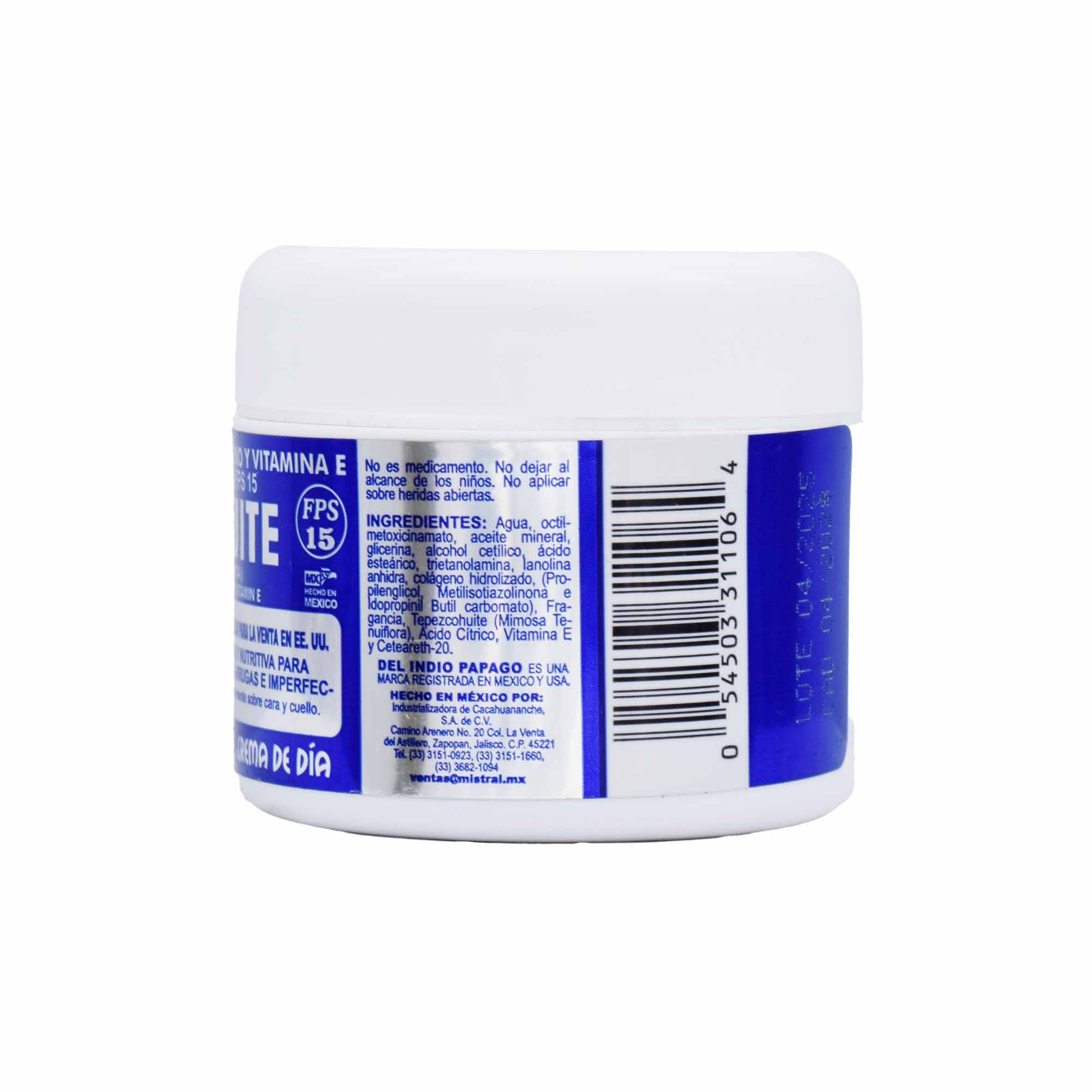 Crema De Tepezcohuite Blanca 60 G