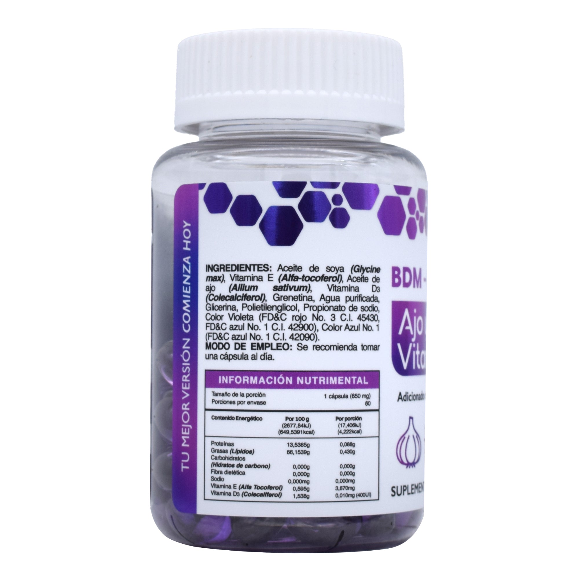Ajo Vitamina D3 60 Cap