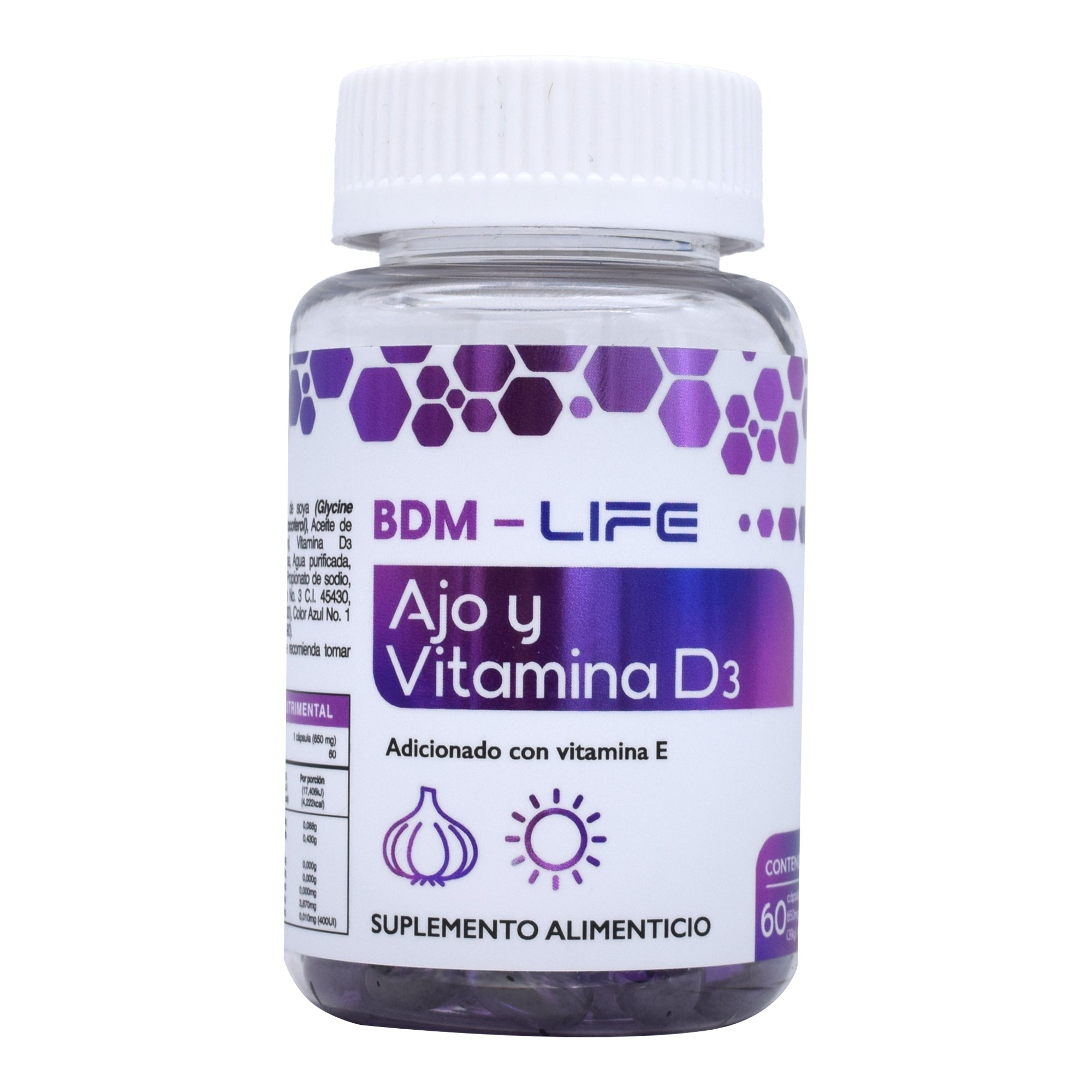 Ajo Vitamina D3 60 Cap