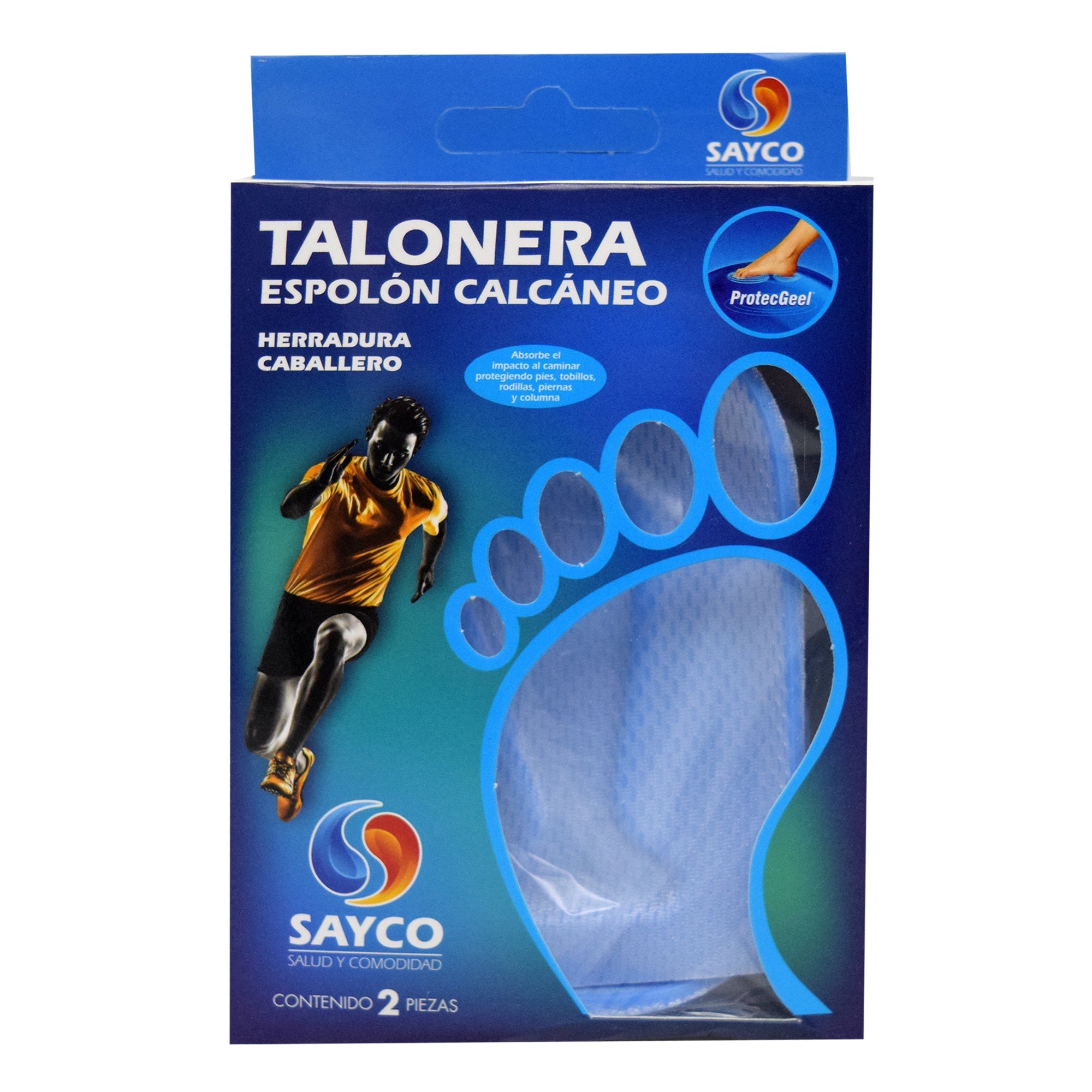 Talonera De Gel Herradura Caballero