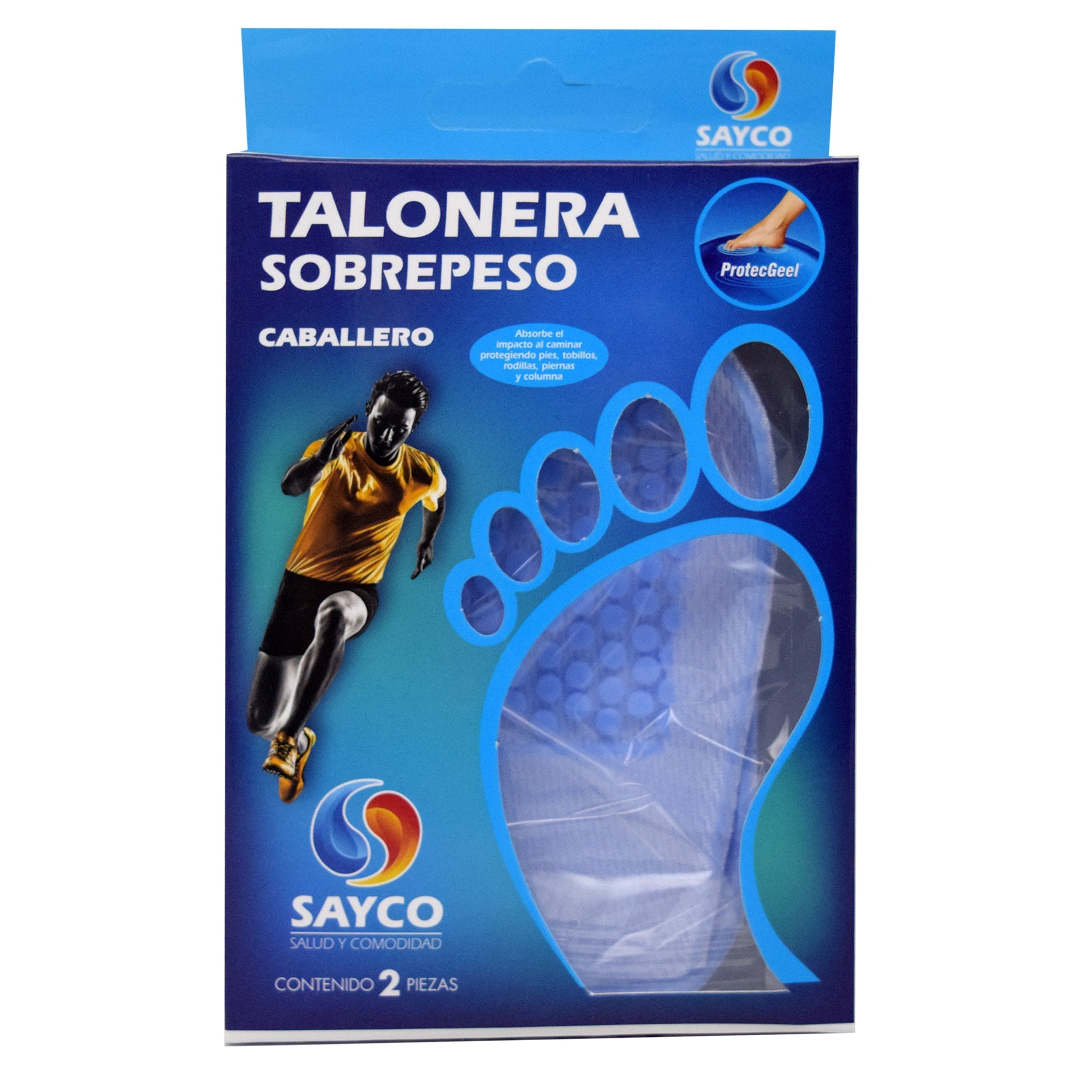 Talonera De Gel Sobre Peso Caballero