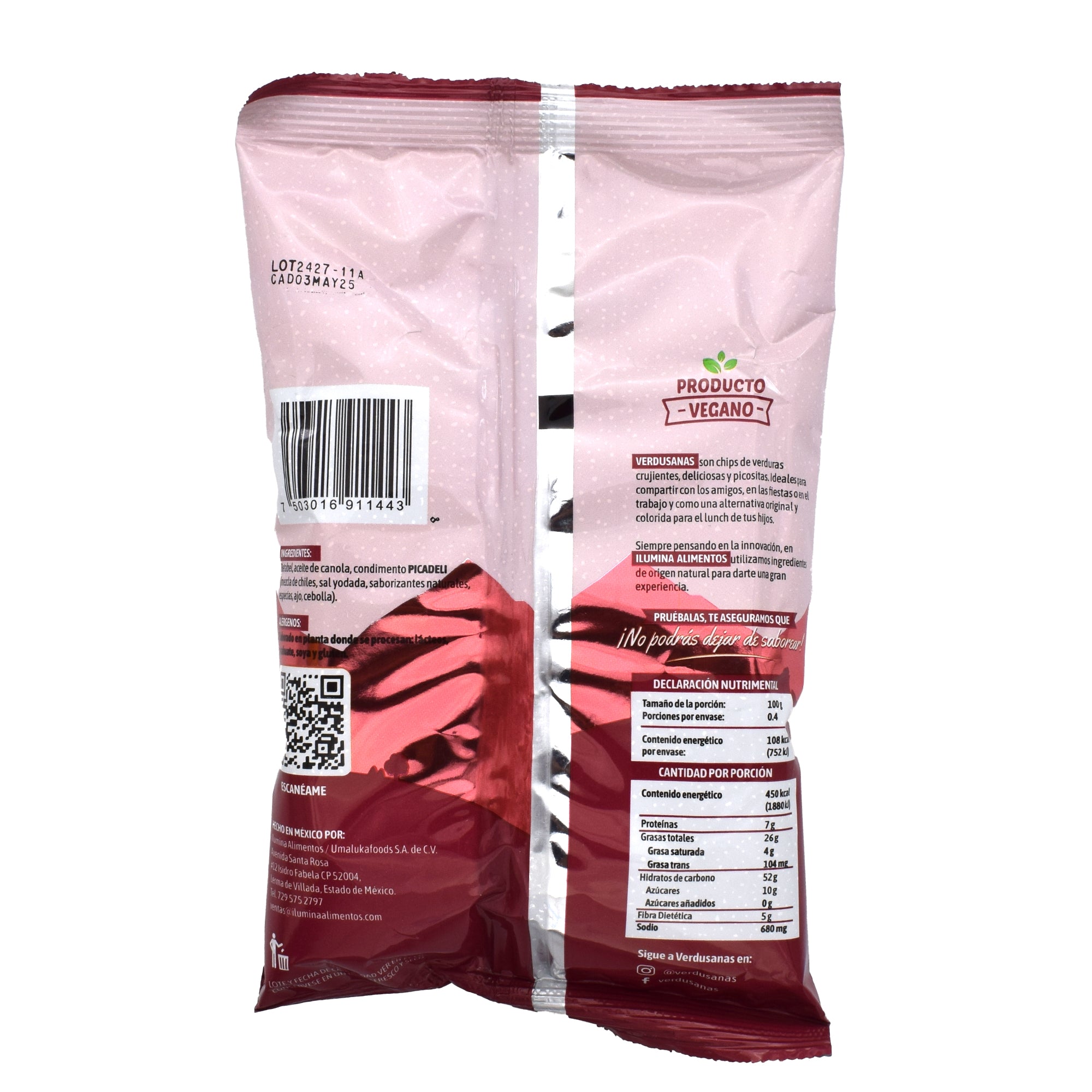 Chips De Betabel  Enchilado 40 G