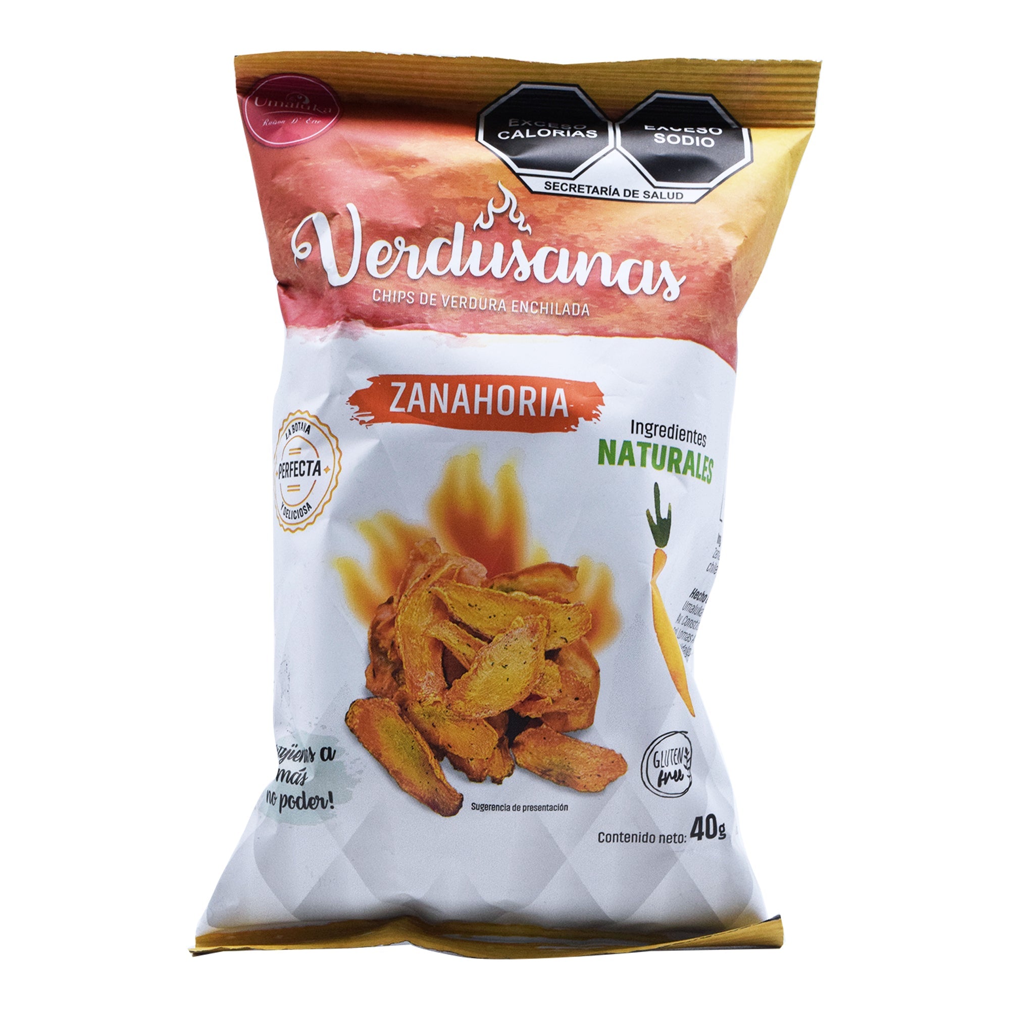 Chips De Zanahoria Enchilada 40 G