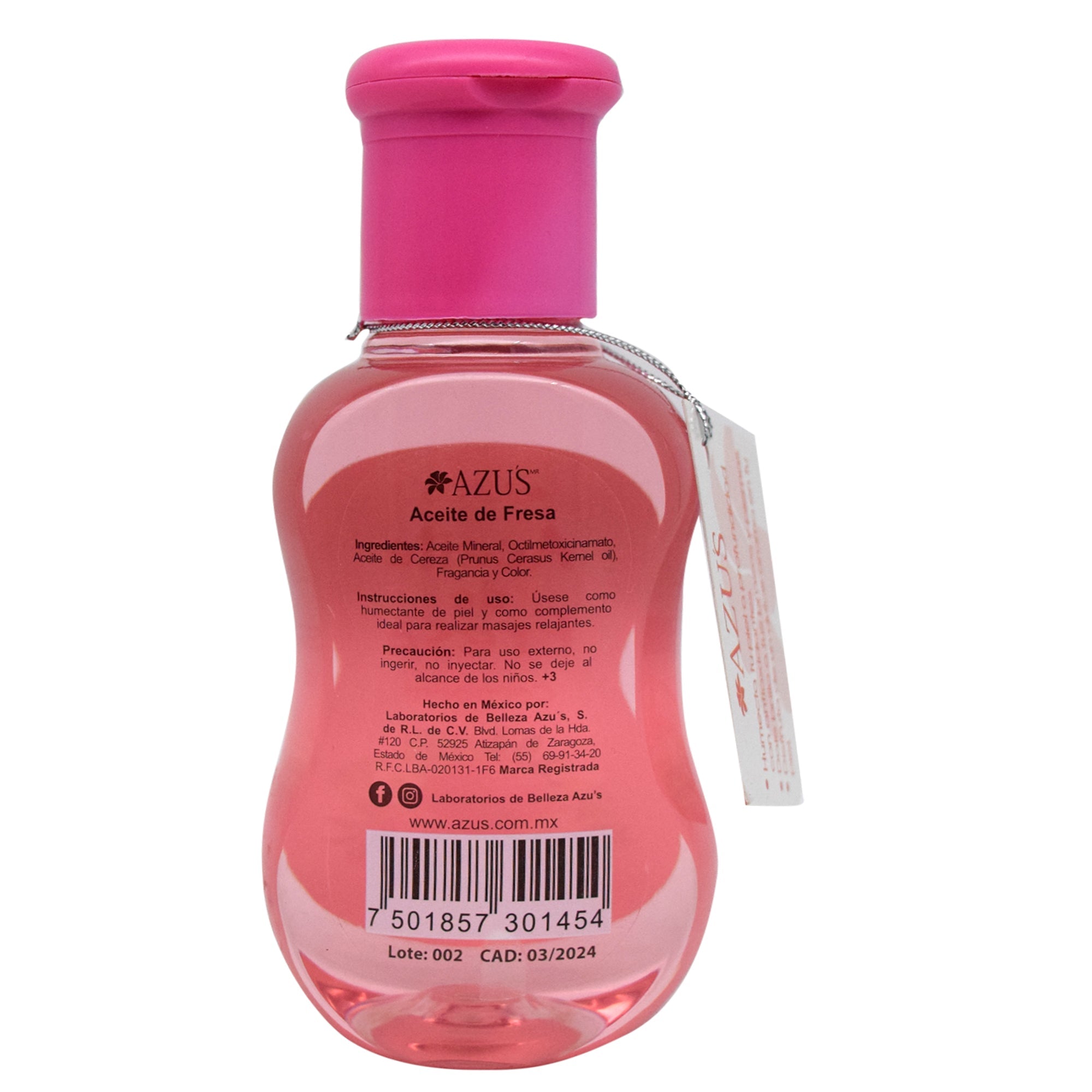 Aceite De Fresa 110 Ml