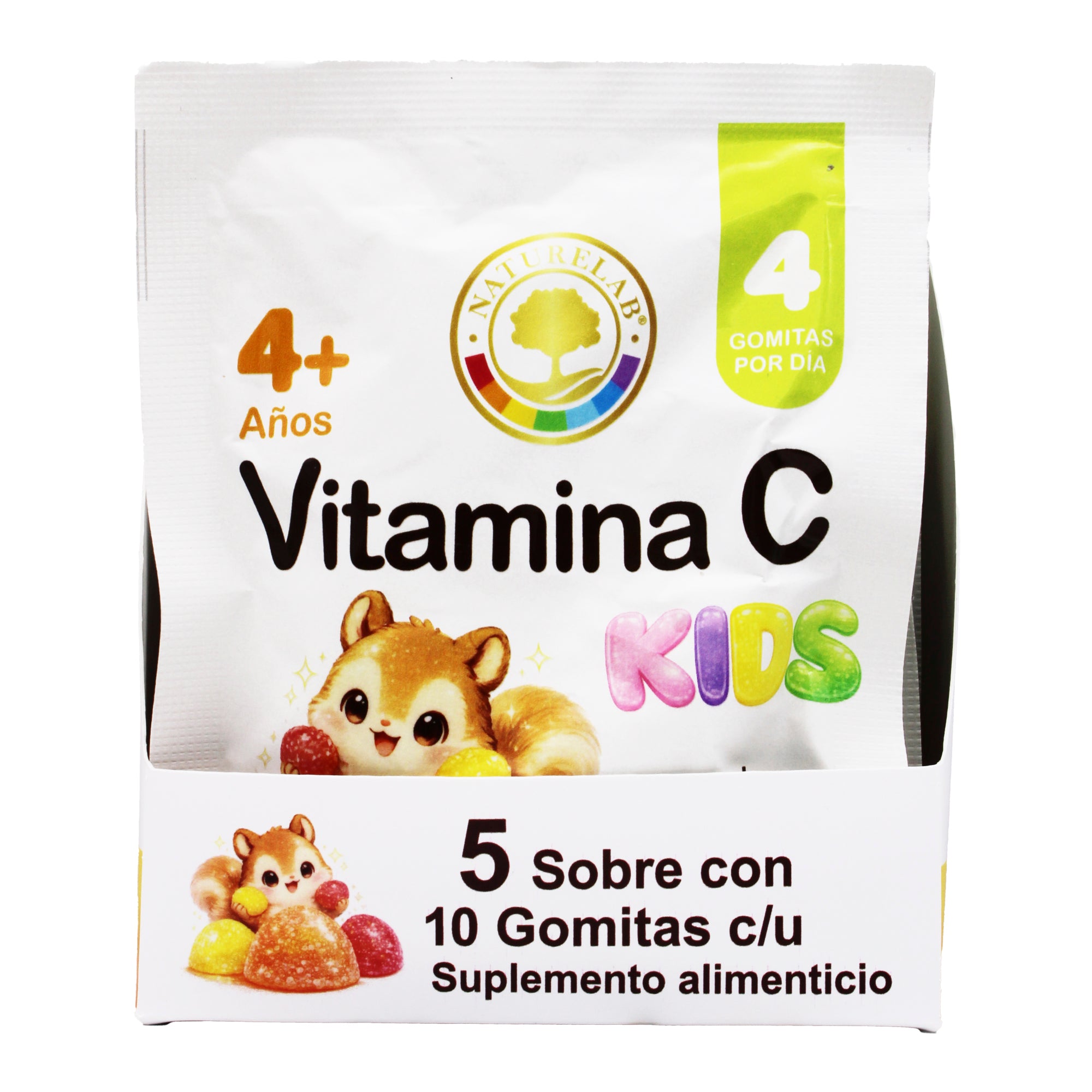Vitamina C Kids 10 Gomitas (PAQUETE 5)