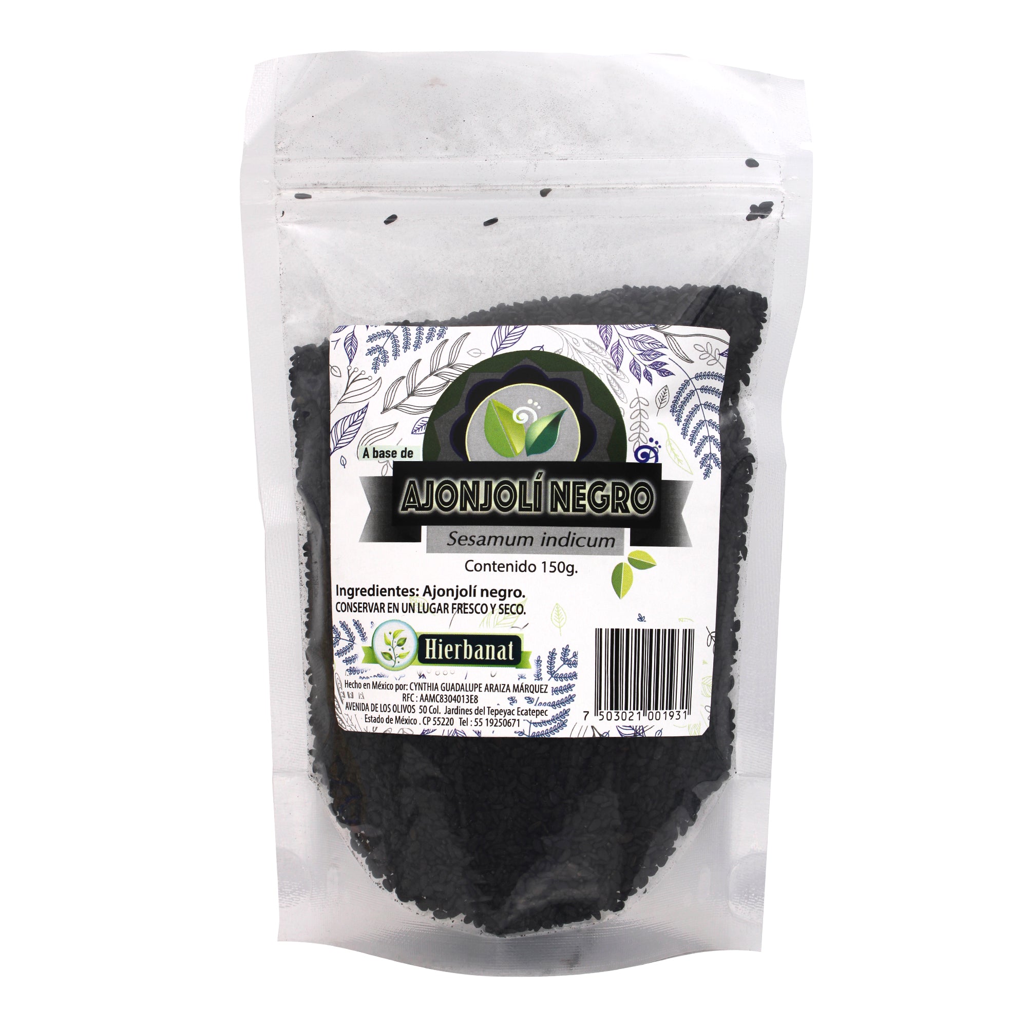 Ajonjoli Negro 150 G