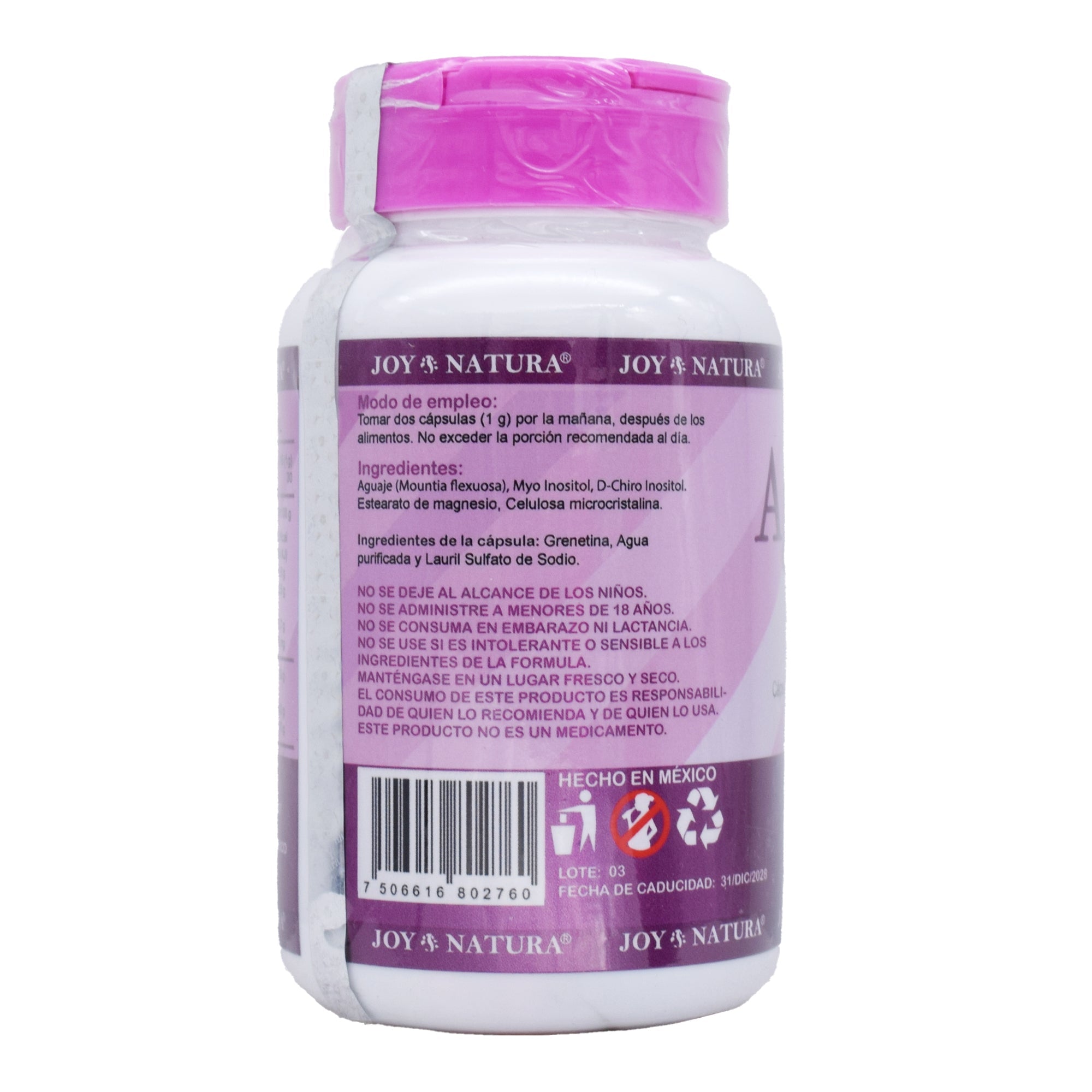 Aguaje Inositol 60 Cap