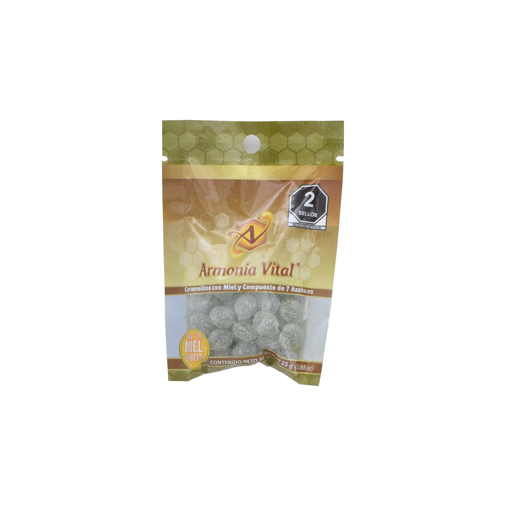 Caramelo Miel 7 Azahares 25 G (PAQUETE 6)