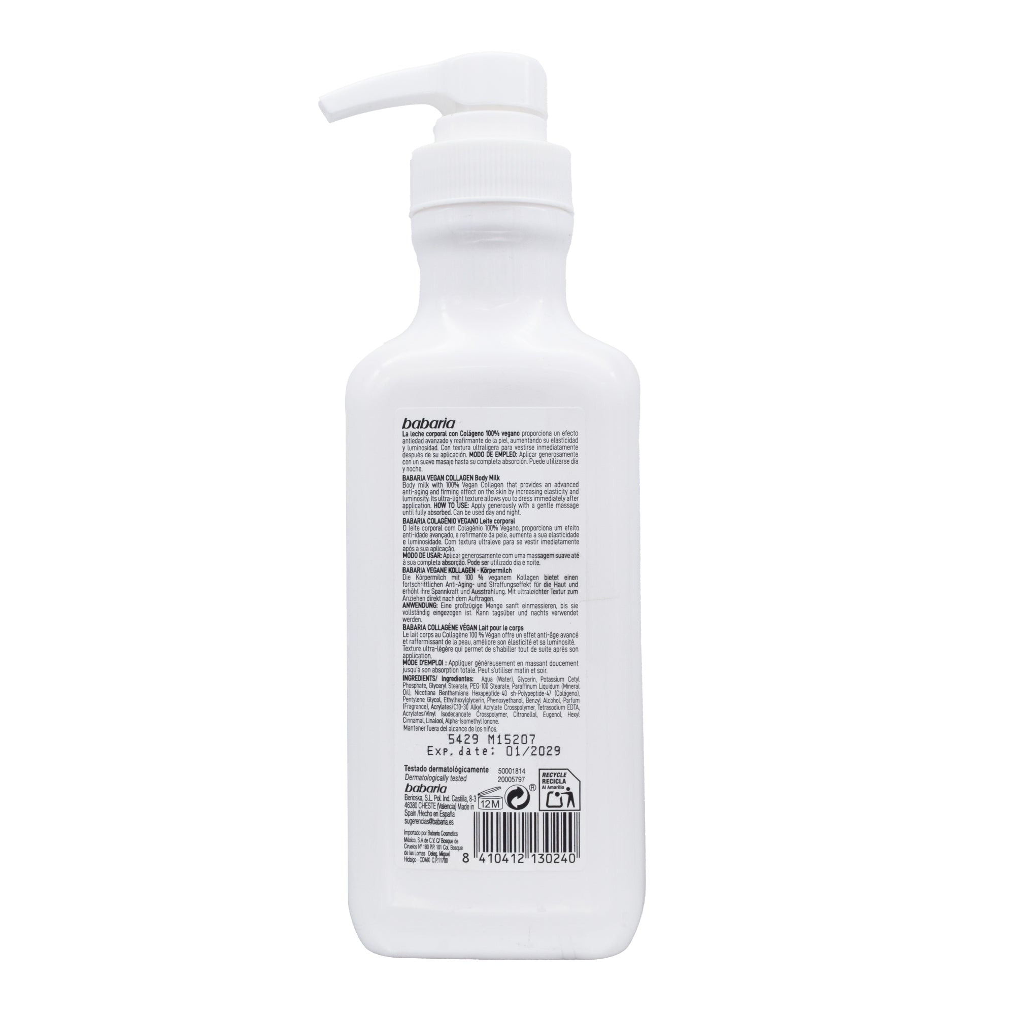 Leche Corporal Piel Madura 500 Ml