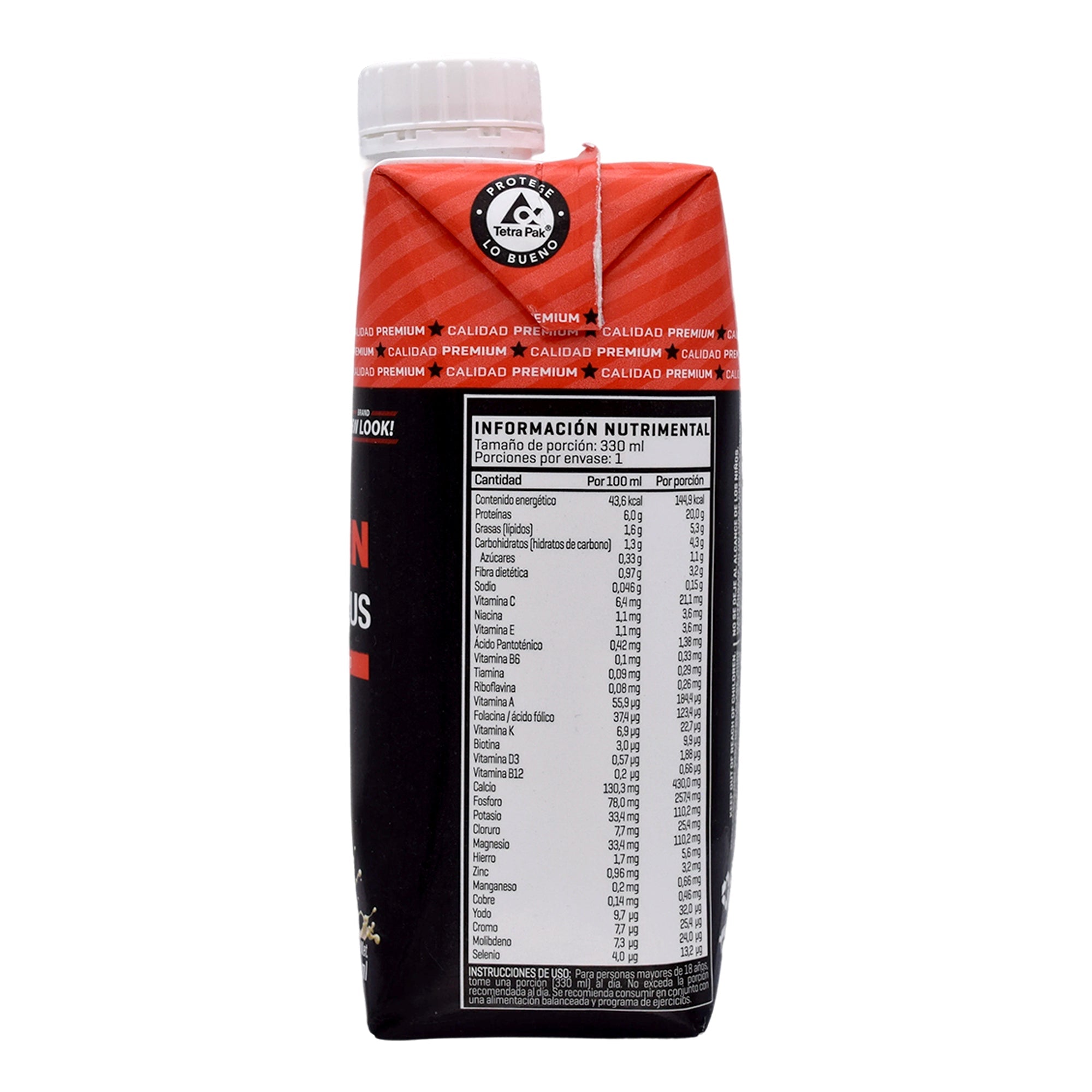 Bebida Proteina 20 G  Vainilla 330 Ml