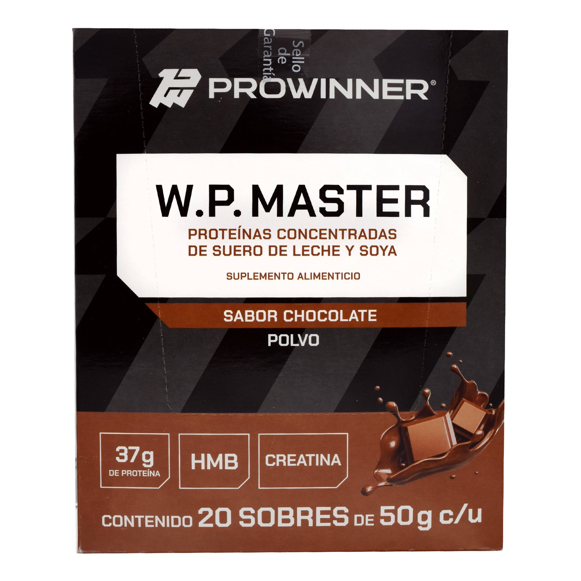 Proteina Wp Master Chocolate Sobre 50 G (Paquete 20)