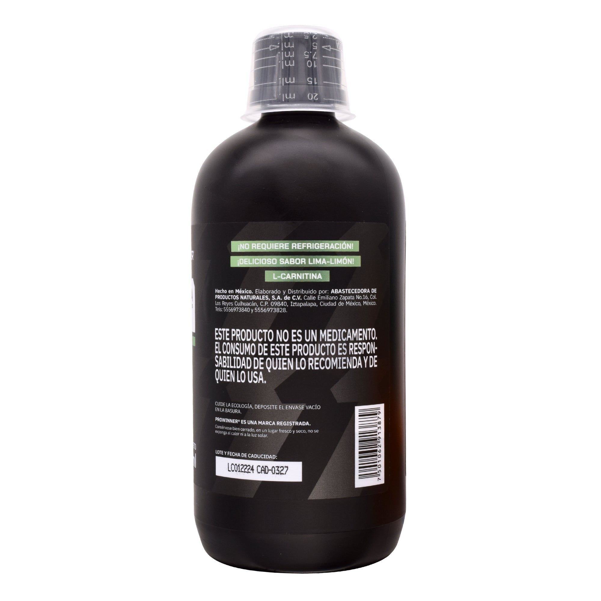 L Carnitina Liquida Sabor Limon 560 Ml