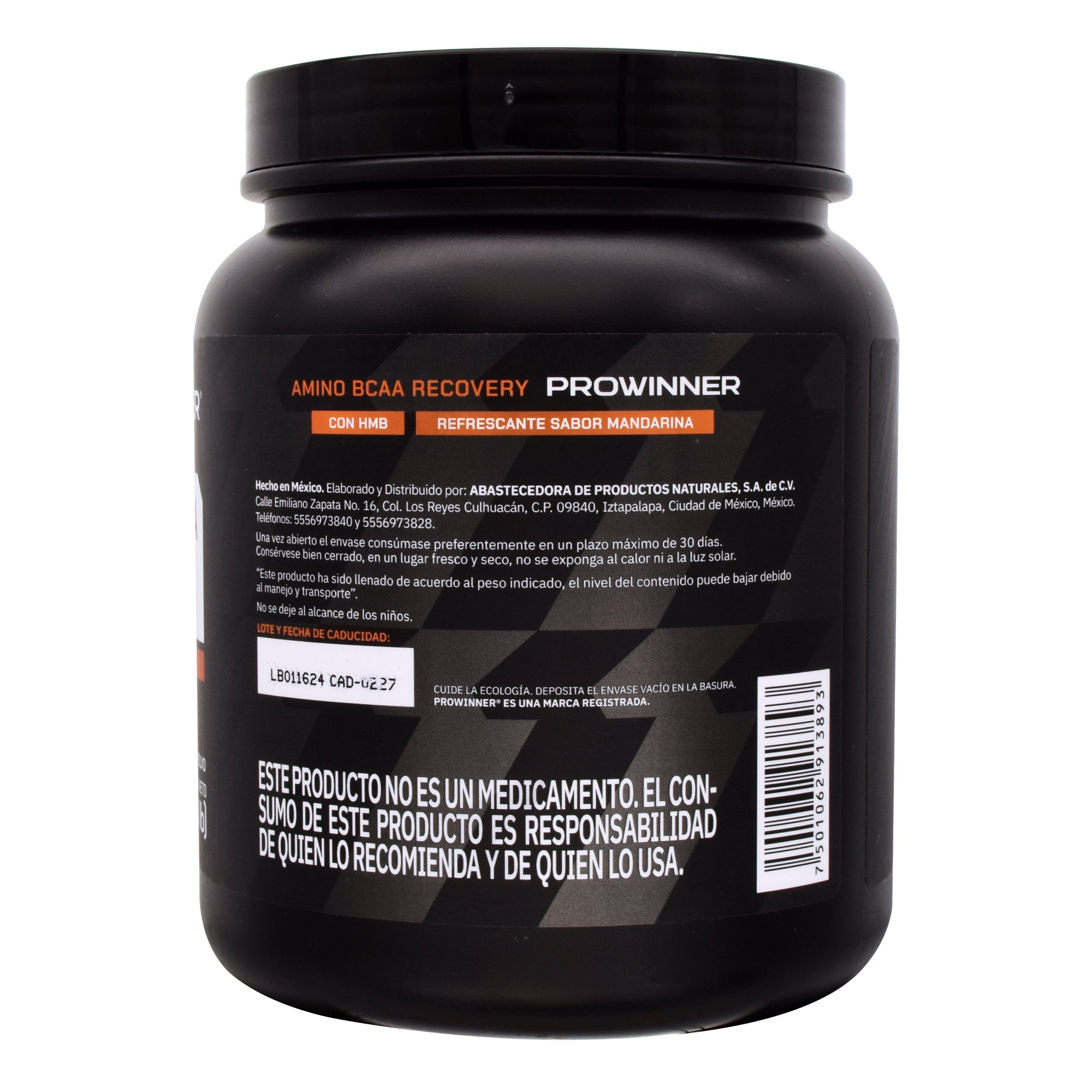 Amino Bcaa Recovery Sab Mandarina 400 G