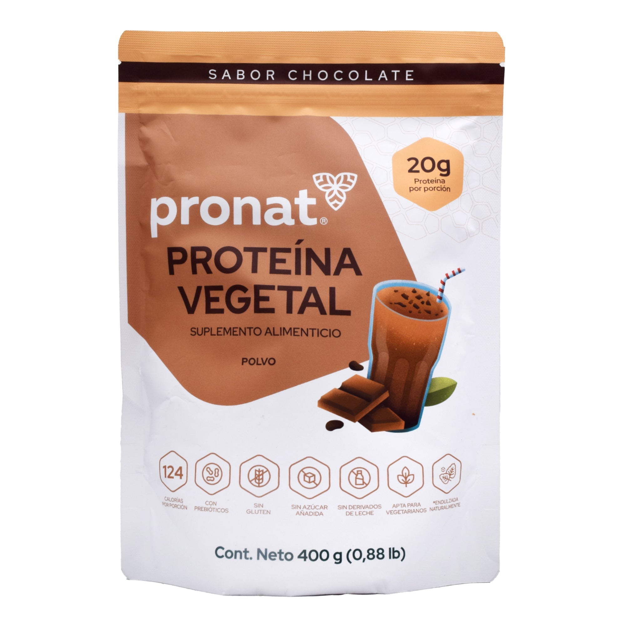 Proteina Vegetal Chocolate 400 G