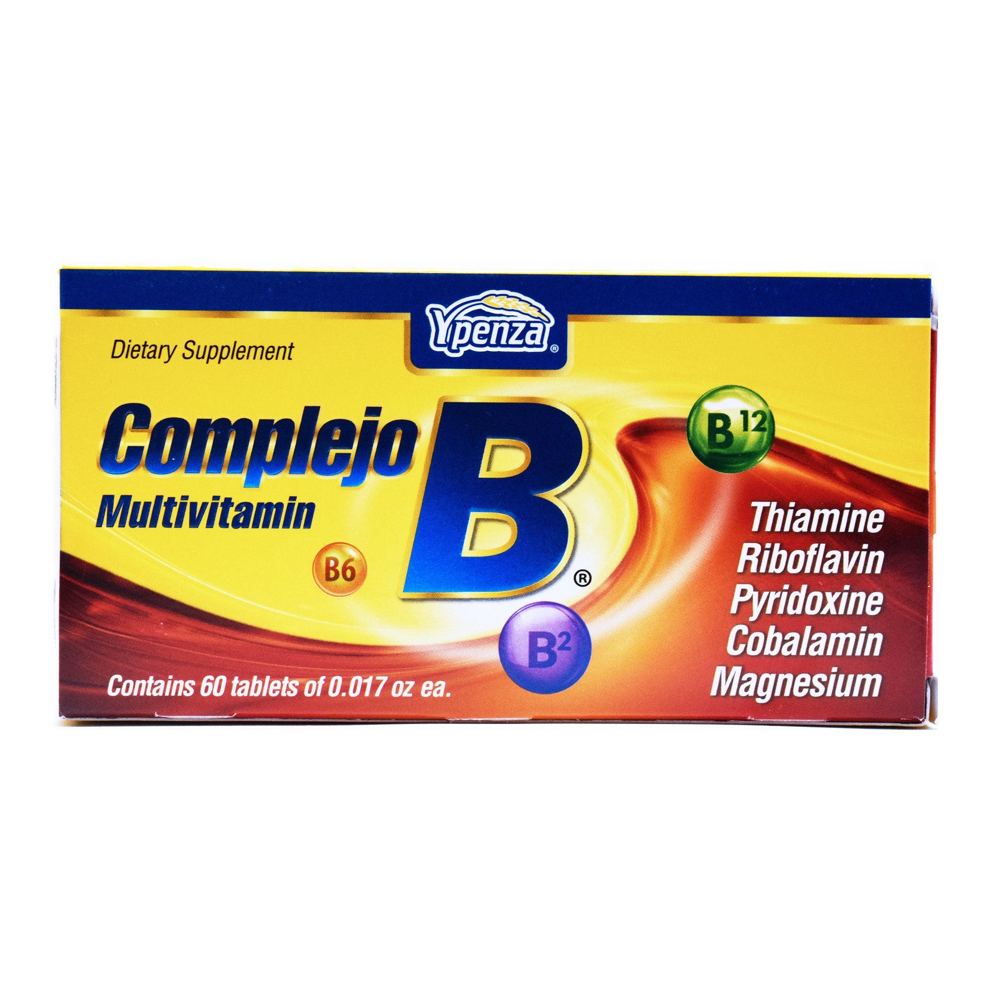 Complejo B 60 Tab 500 Mg