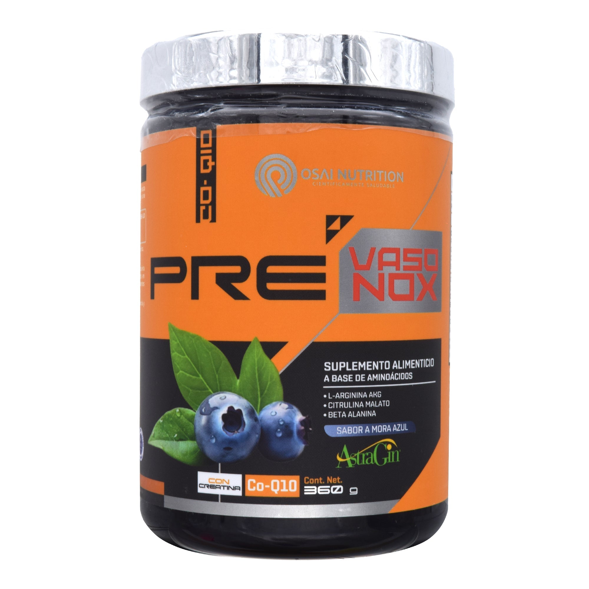 Pre Entreno Vaso Nox Sab Mora Azul 360 G