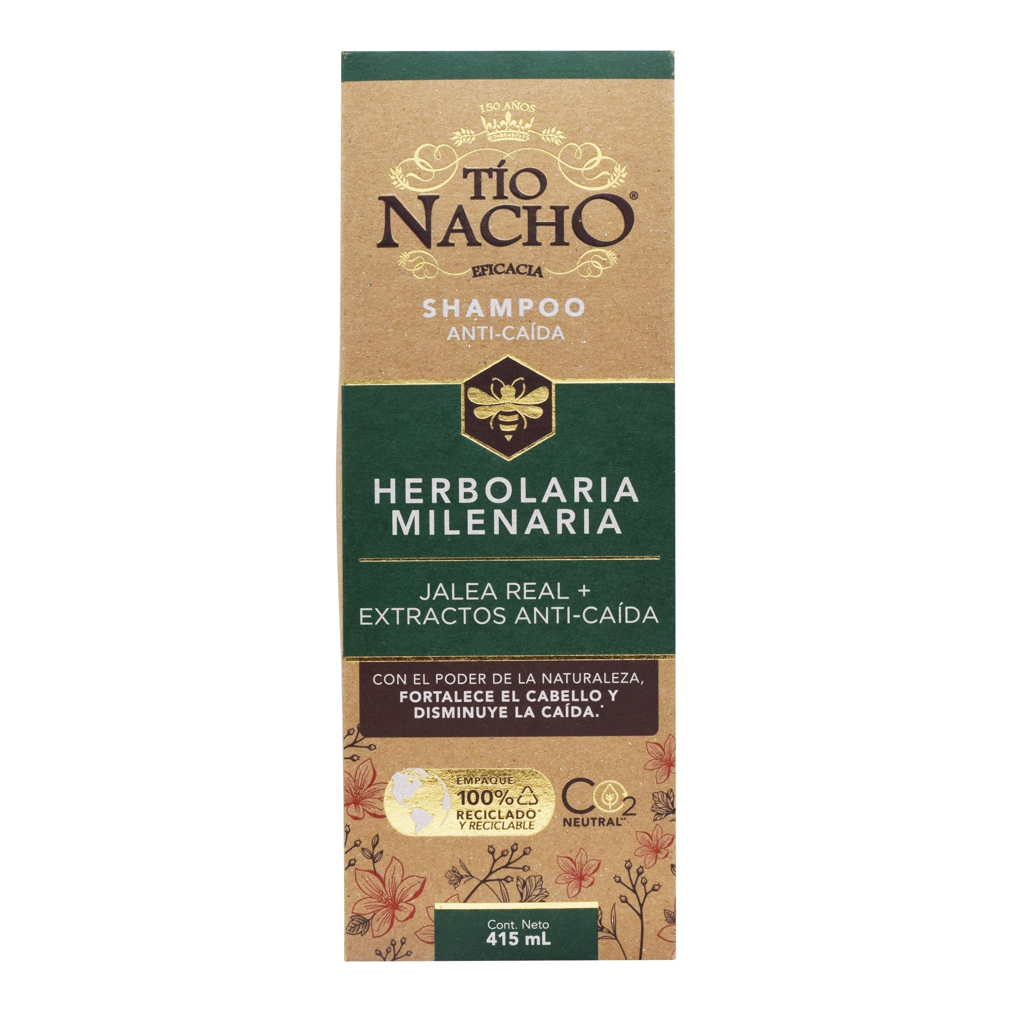 Shampoo Herbolaria Milenaria 415 Ml