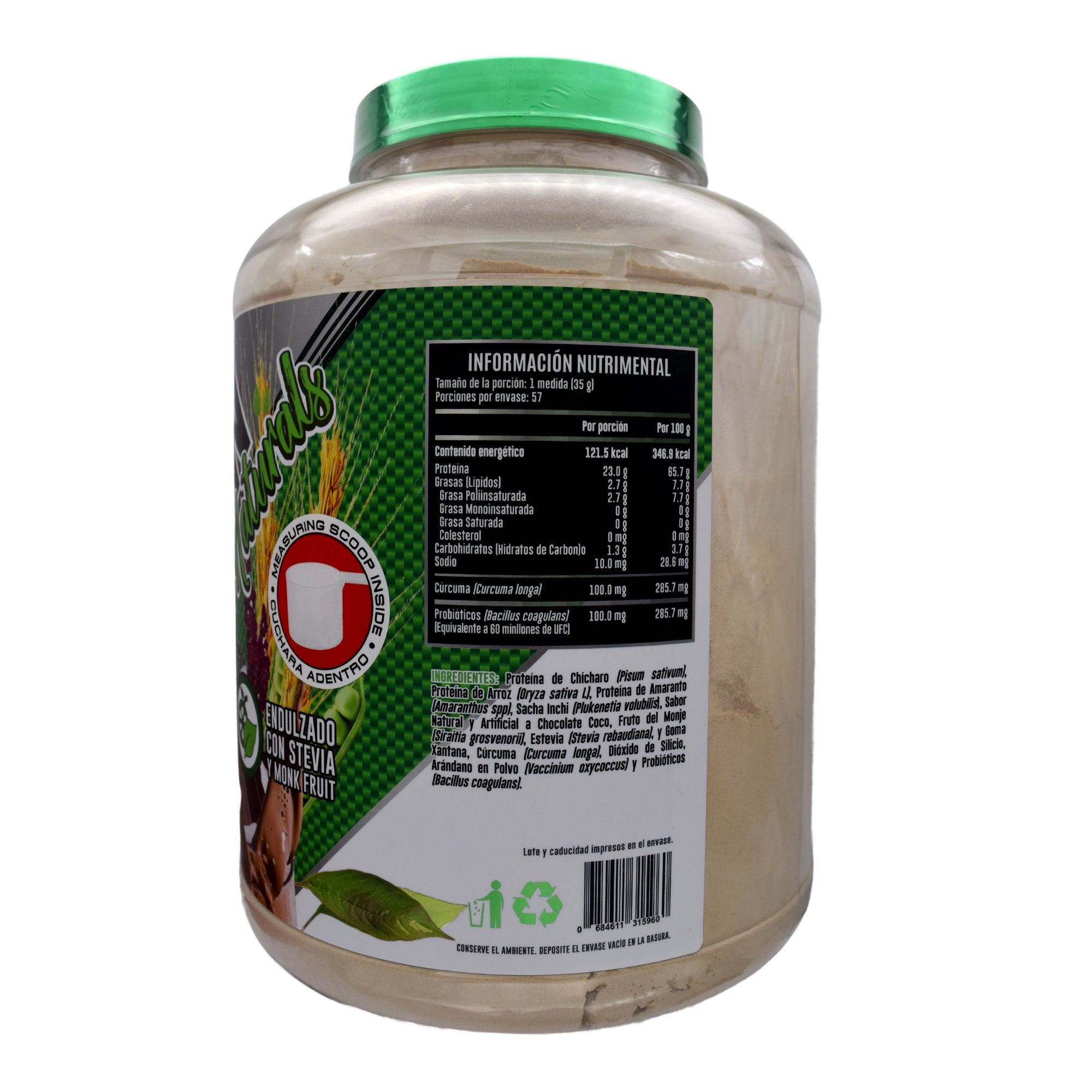Vegan Protein Naturals Choco Coco 1.996 Kg
