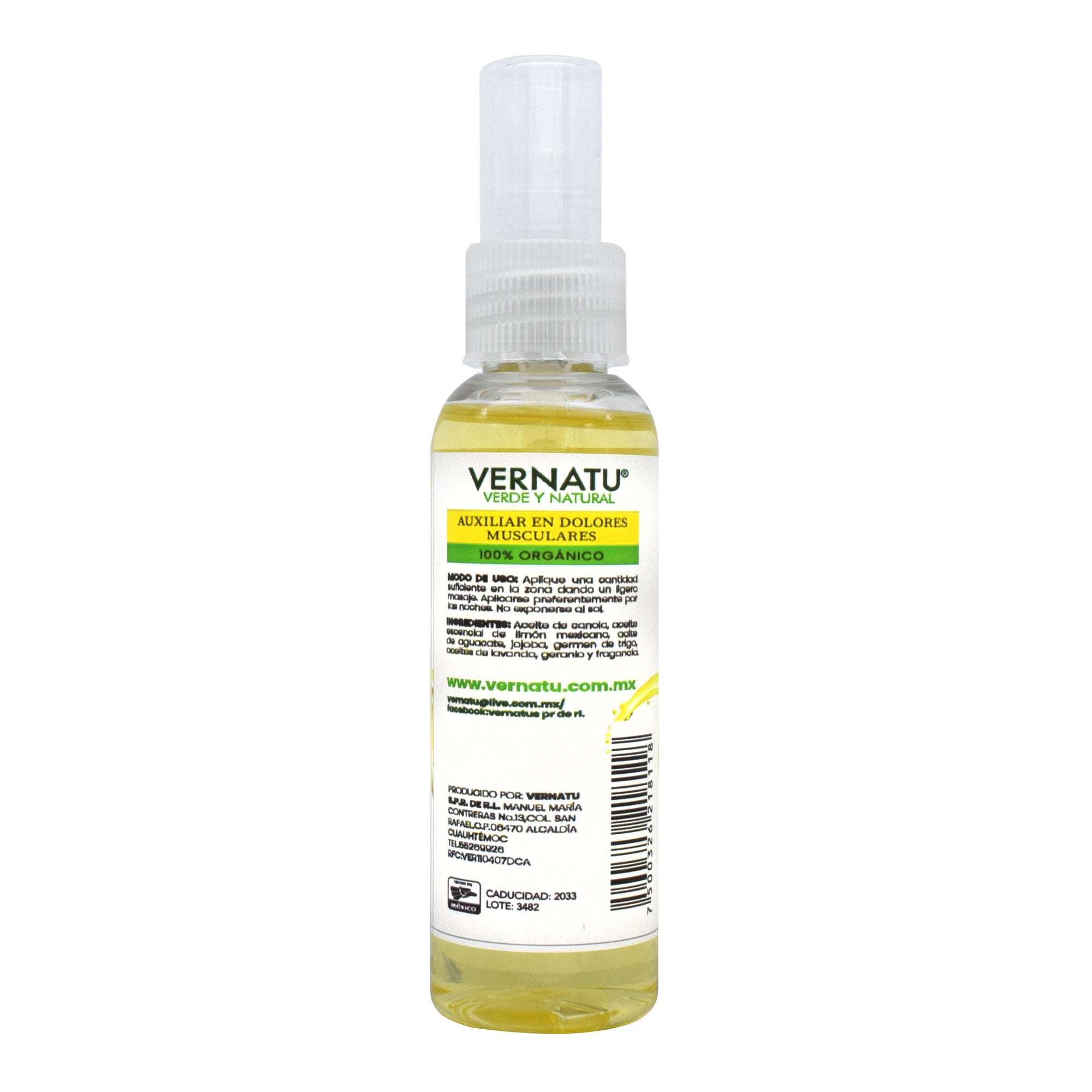 Aceite De Limon 60 Ml