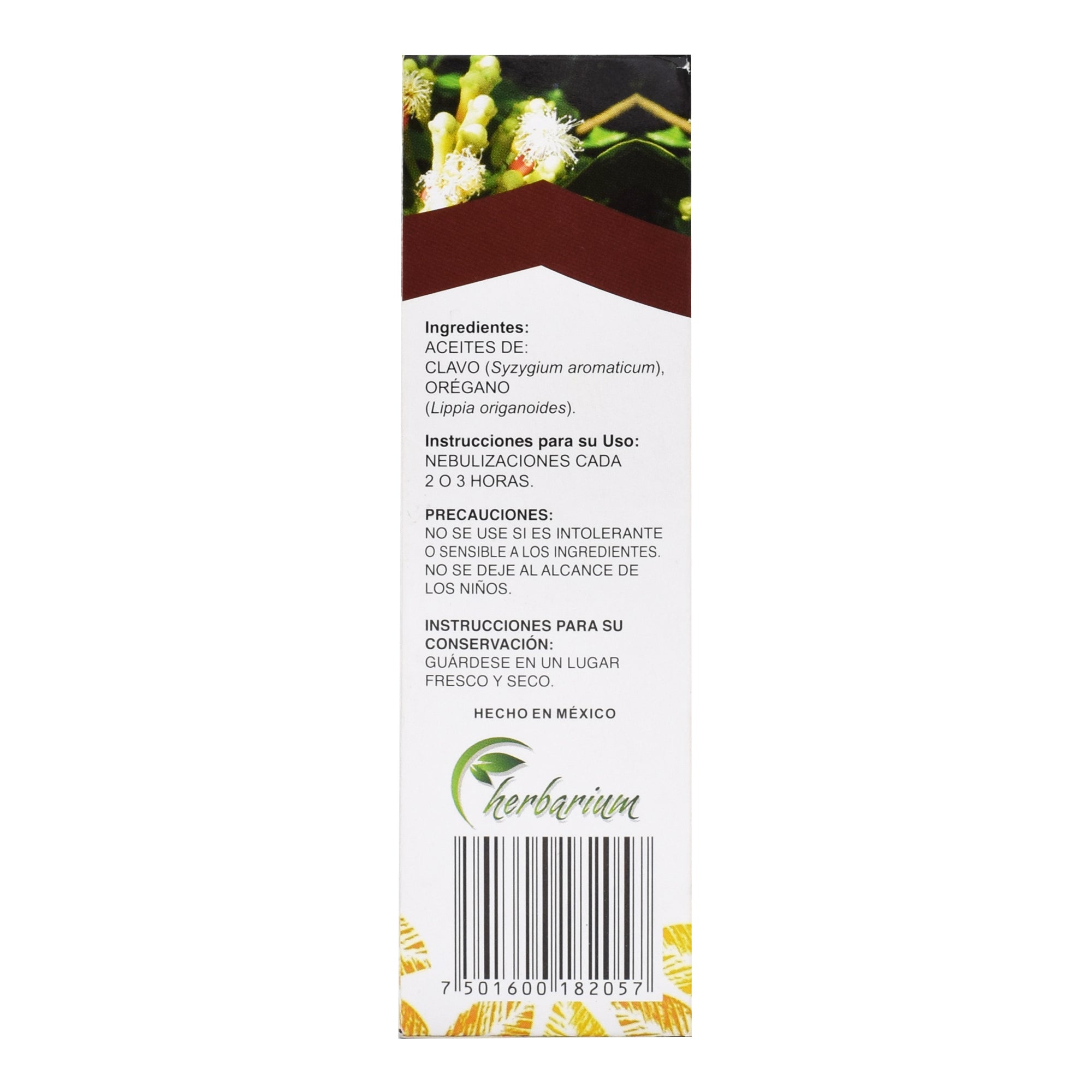 Clavo Y Oregano Spray Bucal 60 Ml