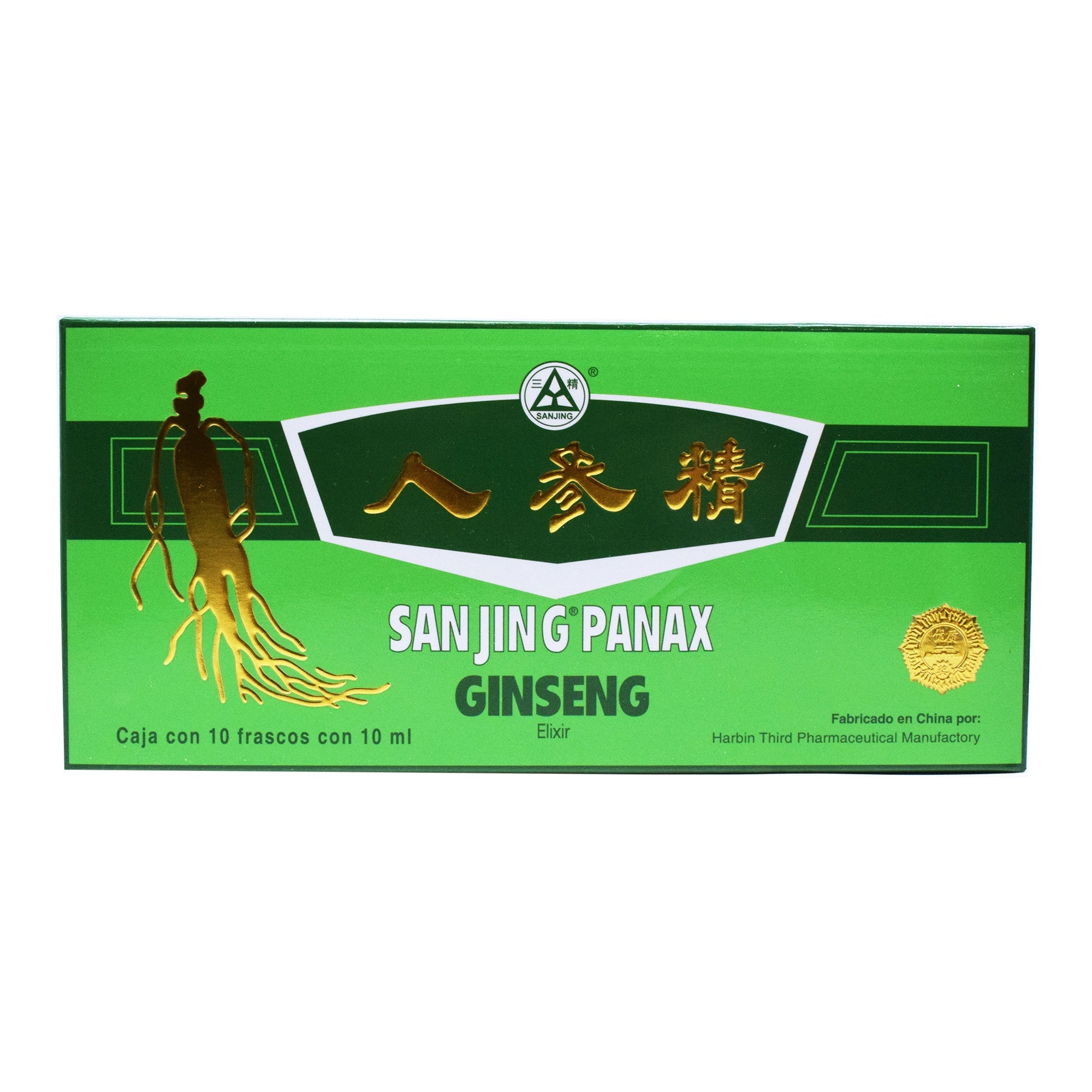 Ginseng Sanjing Panax 10X10 Ml